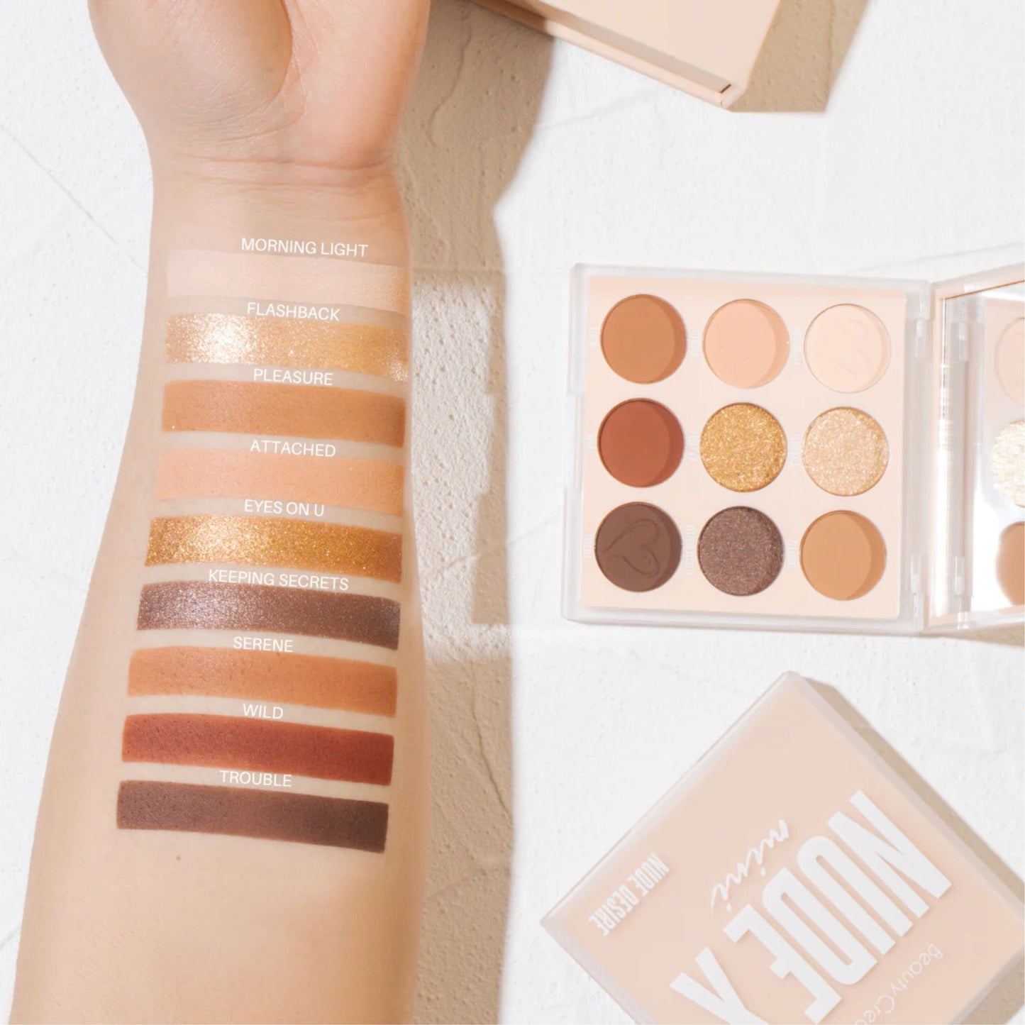 Paleta de Sombras NUDEX SHADOW PALETTE MINI BEAUTY CREATIONS