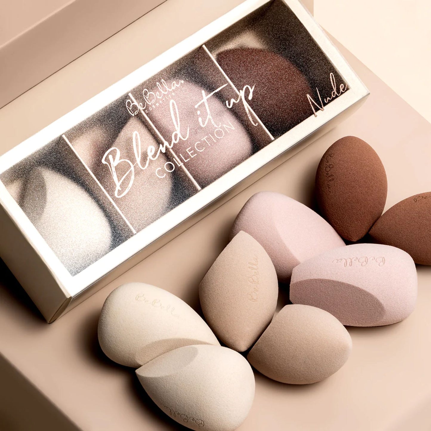 Set de Esponjas BLEND IT UP NUDE SPONGE COLLECTION BEBELLE
