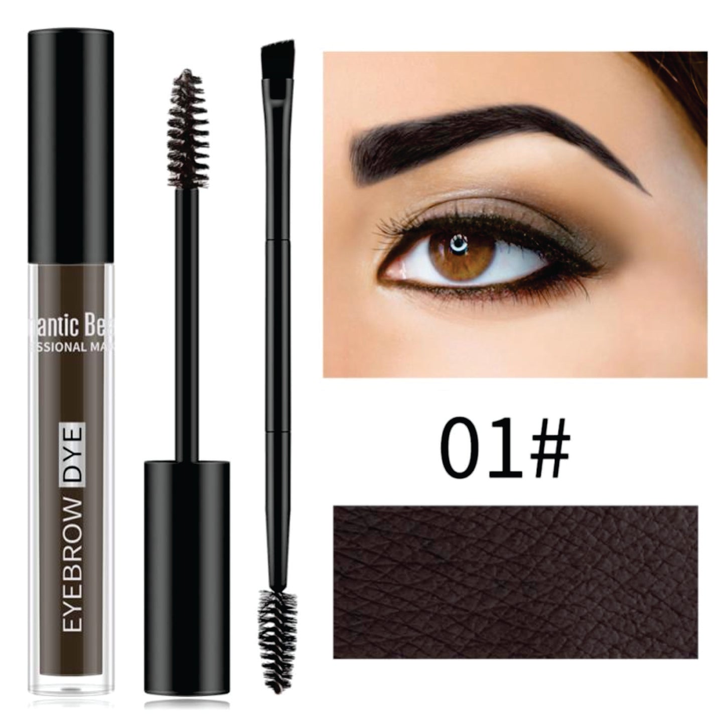 Gel de Ceja EYEBROW DYE ROMANTIC BEAUTY