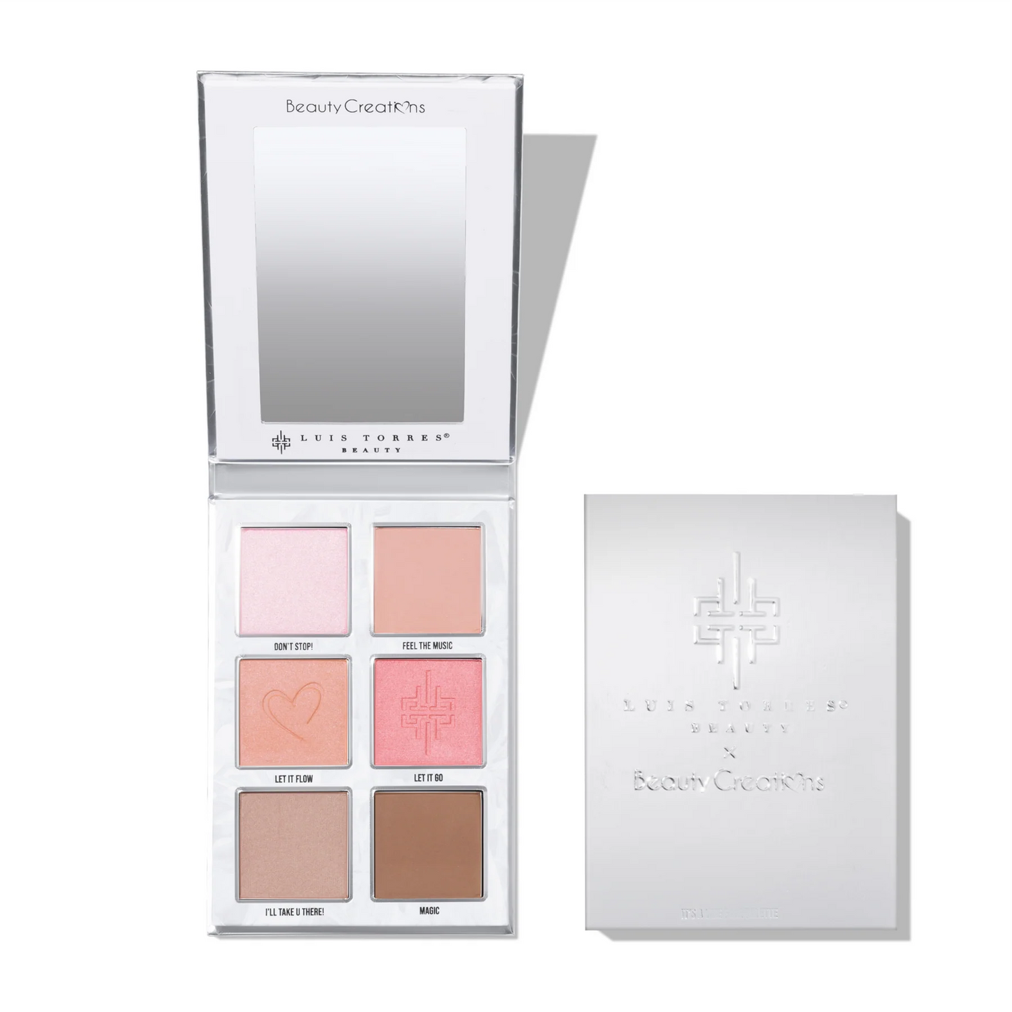 Paleta de Rostro LUIS TORRES VOL 2 IT'S A VIBE FACE PALETTE BEAUTY CREATIONS