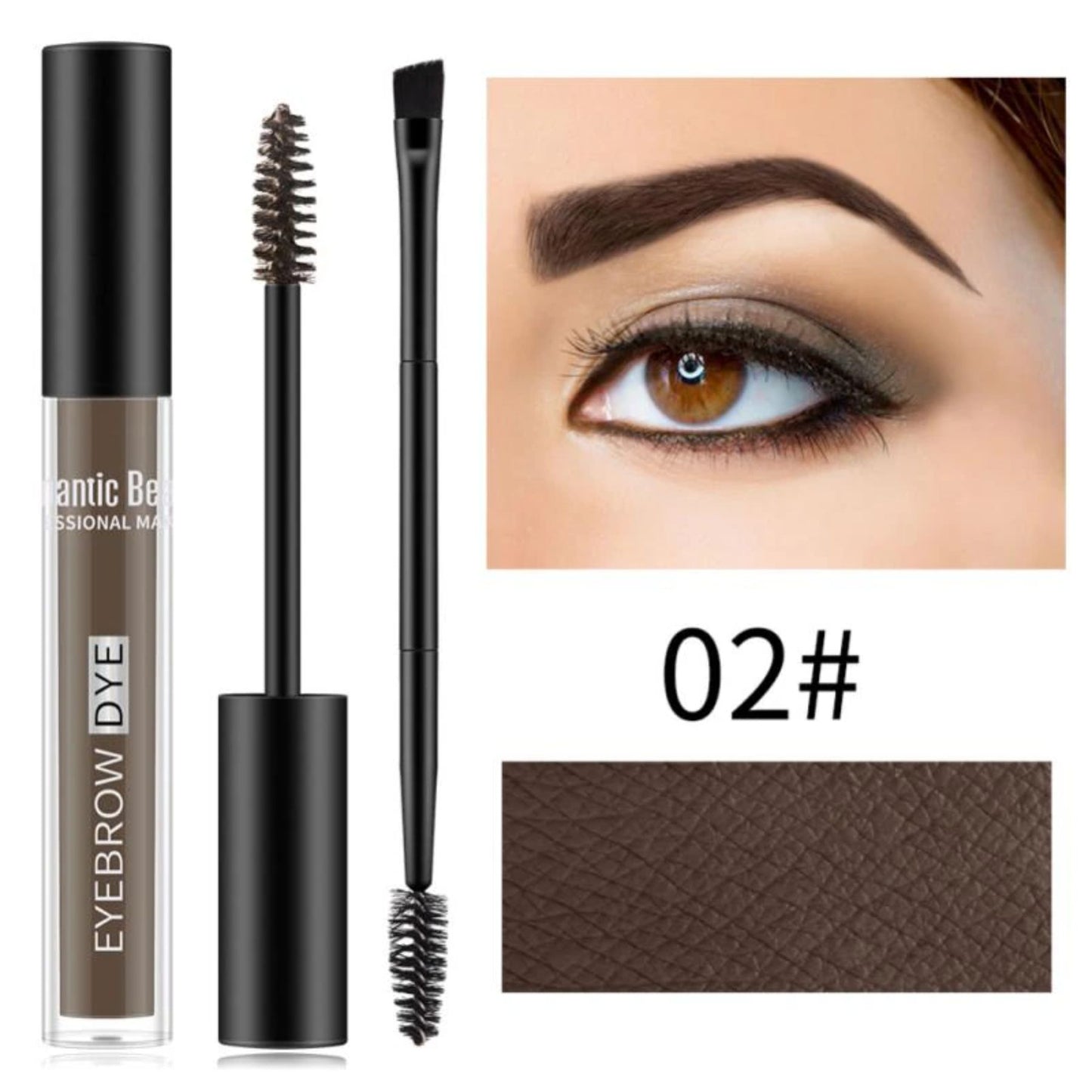 Gel de Ceja EYEBROW DYE ROMANTIC BEAUTY