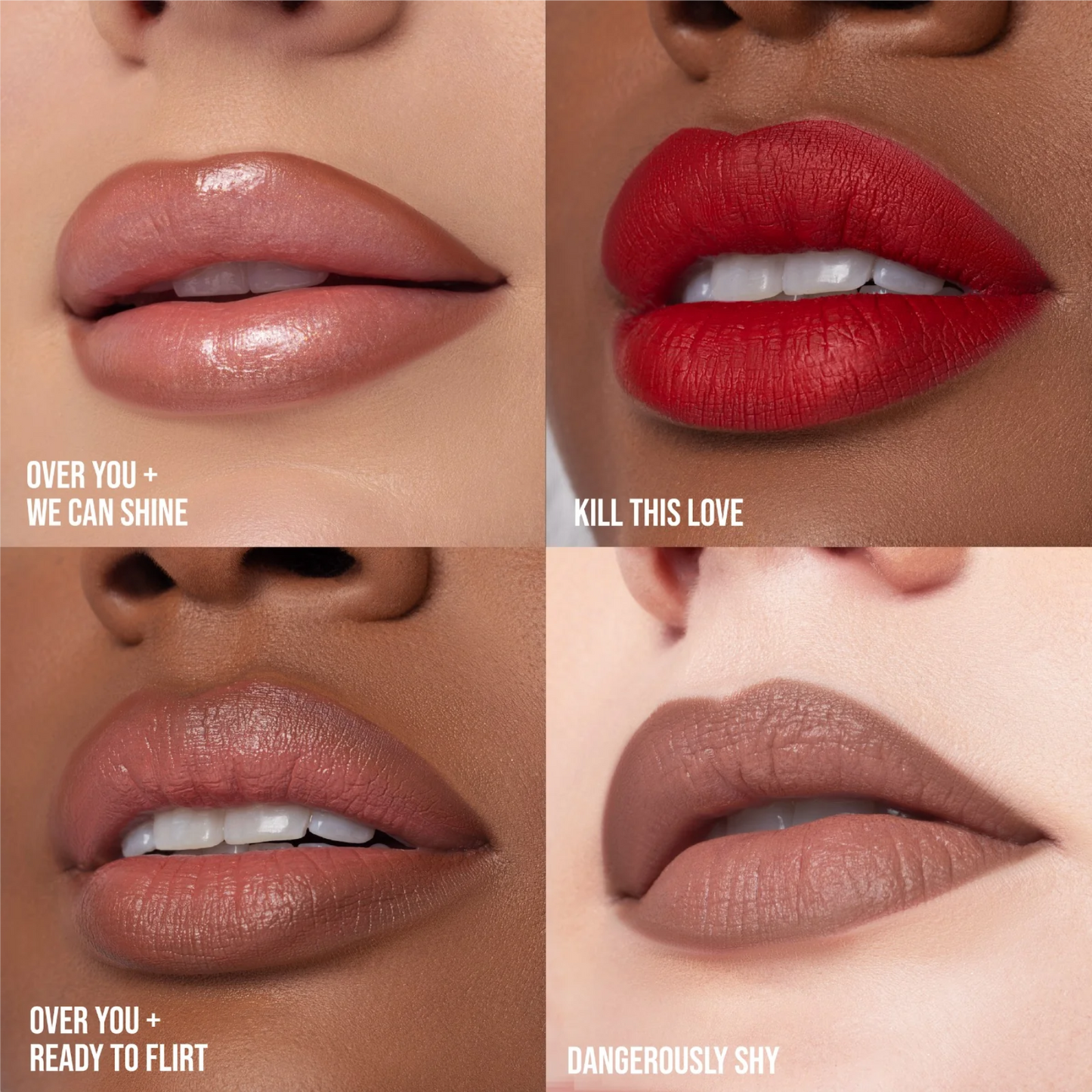 Set de Labios LUIS TORRES VOL 2 KILL THIS LOVE LIP QUAD BEAUTY CREATIONS