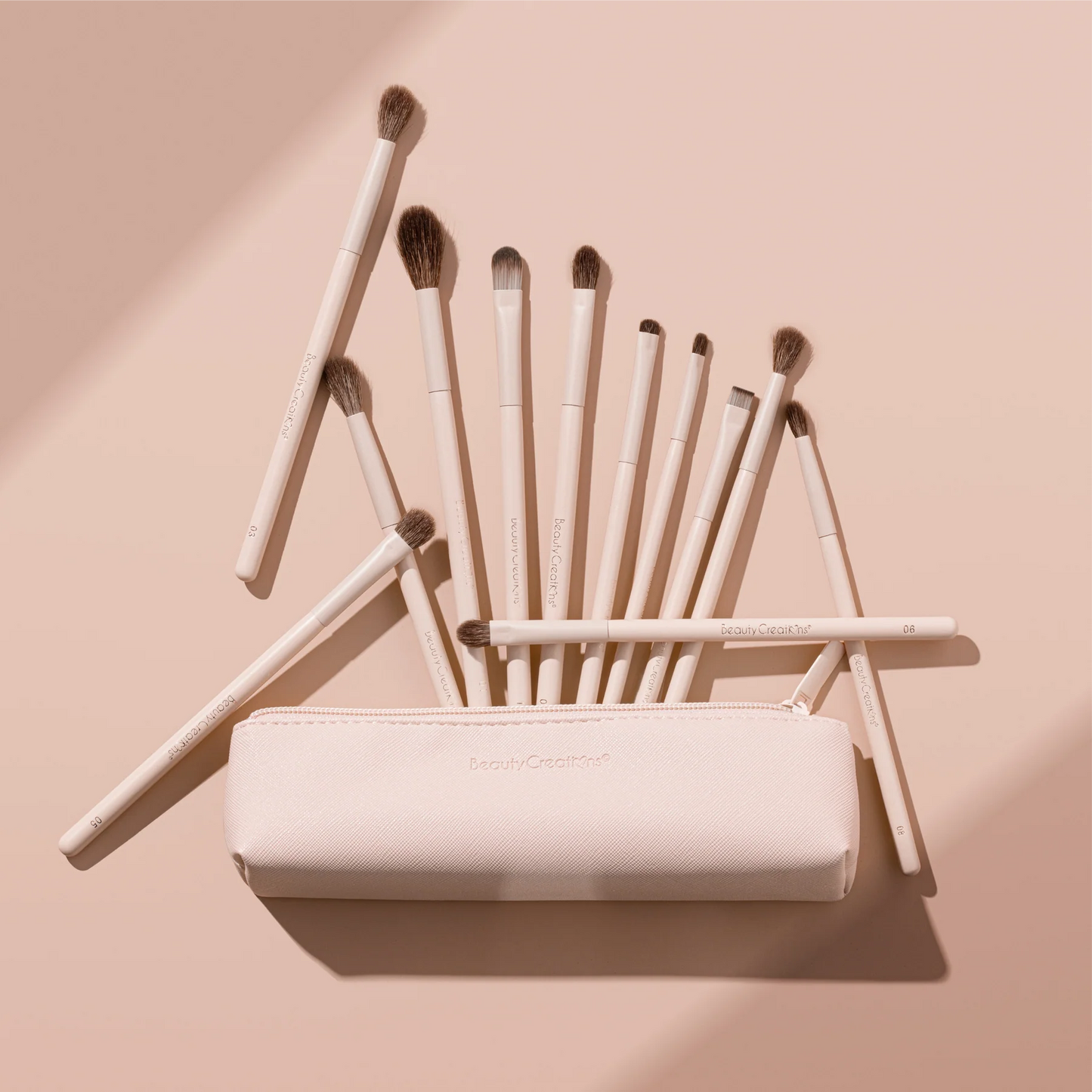 Set de Brochas NUDE X BEAUTY 12 PC CREAYIONS
