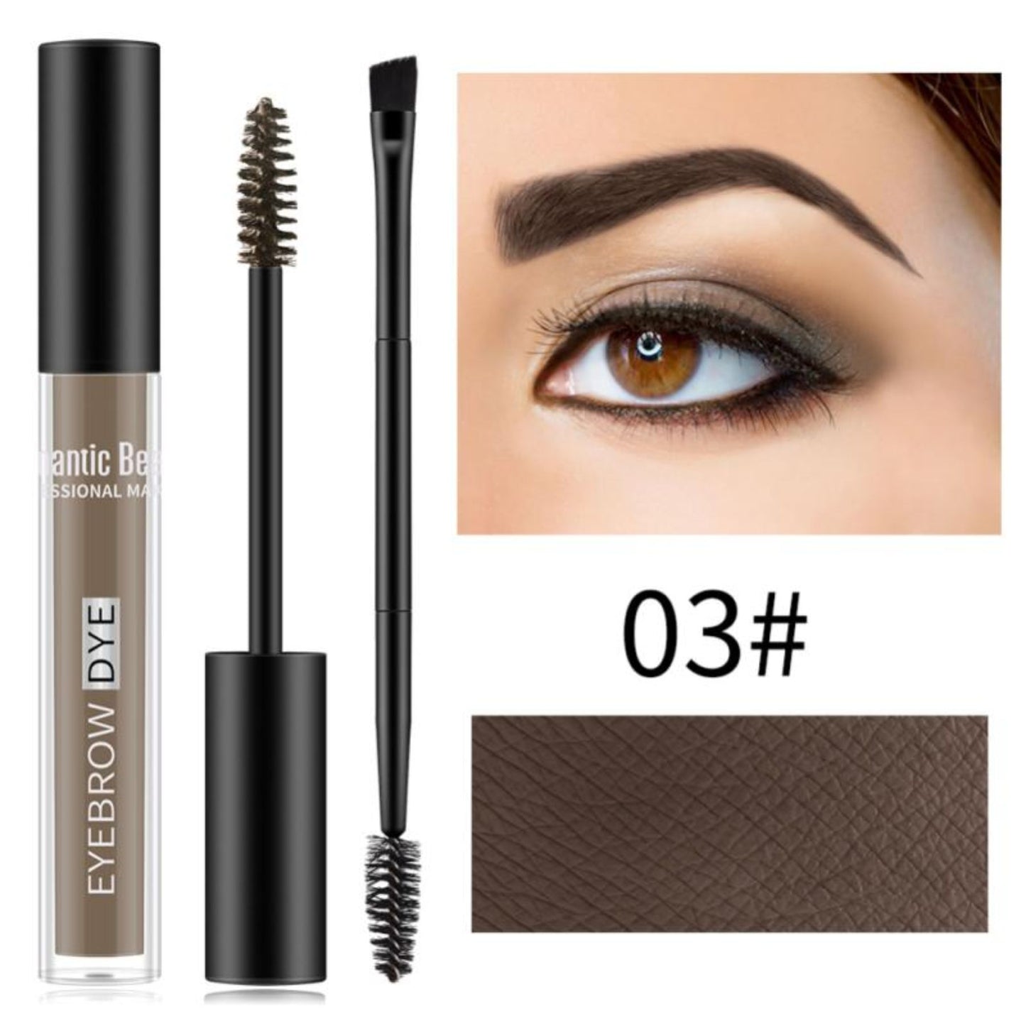 Gel de Ceja EYEBROW DYE ROMANTIC BEAUTY