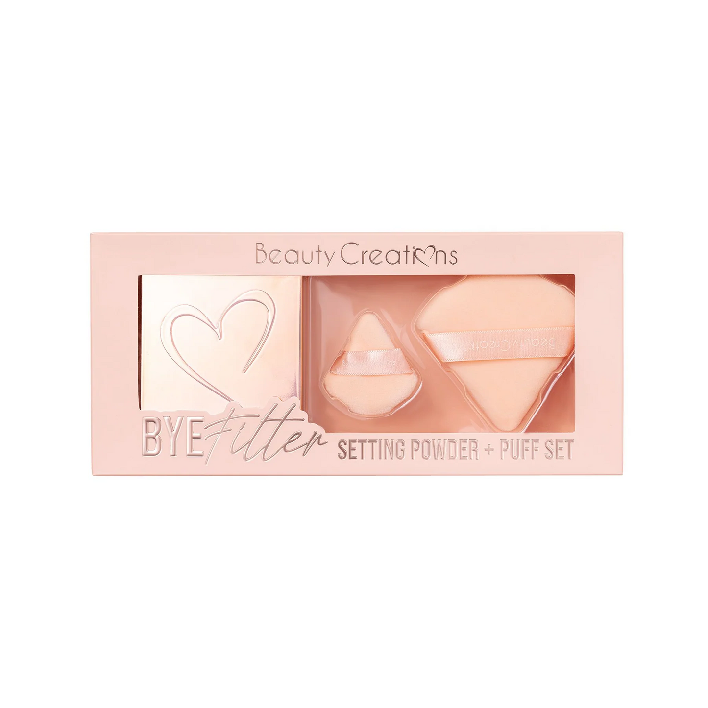 Set BYE FILTER SETTING POWDER + PUFF SET BEAUTY CREATIONS