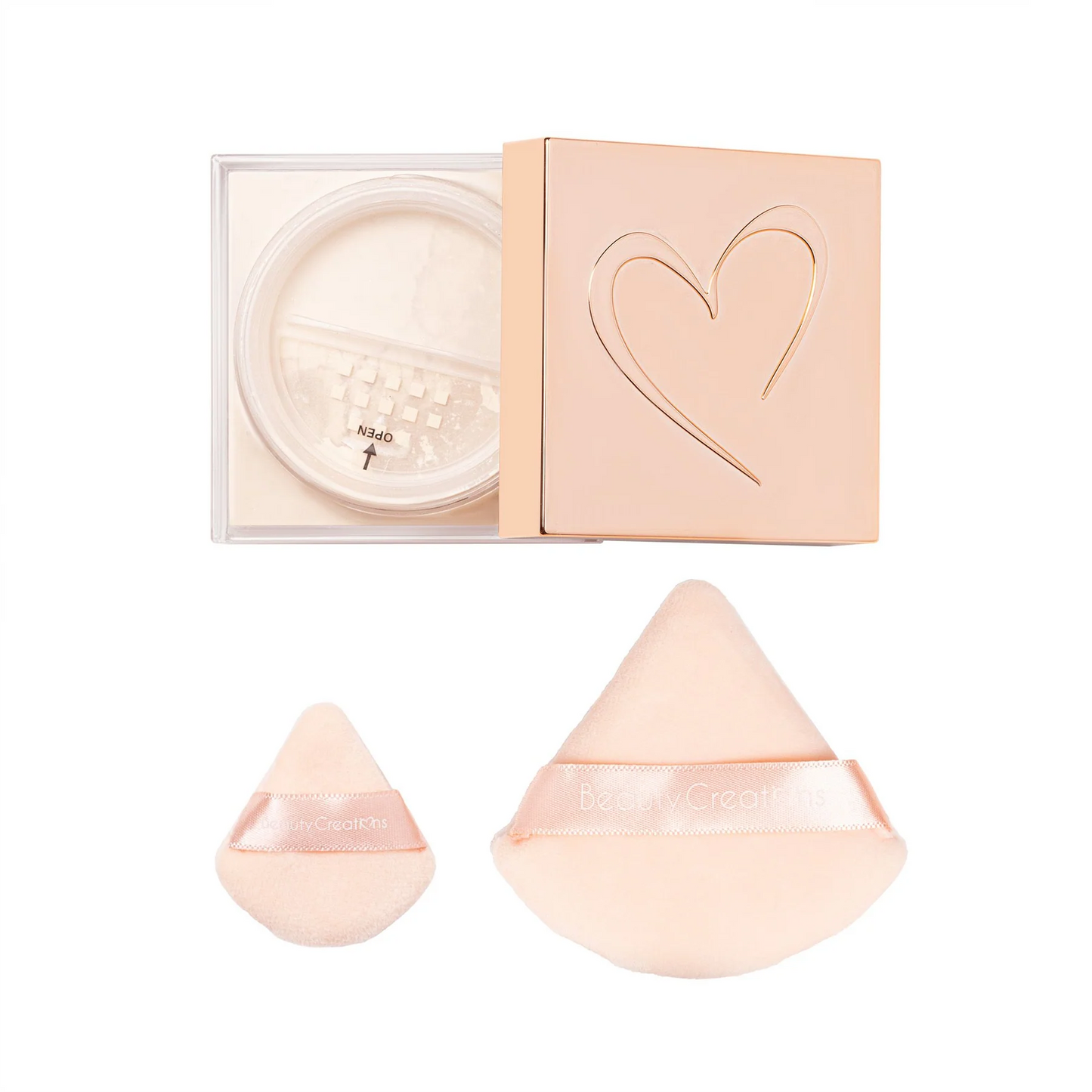 Set BYE FILTER SETTING POWDER + PUFF SET BEAUTY CREATIONS