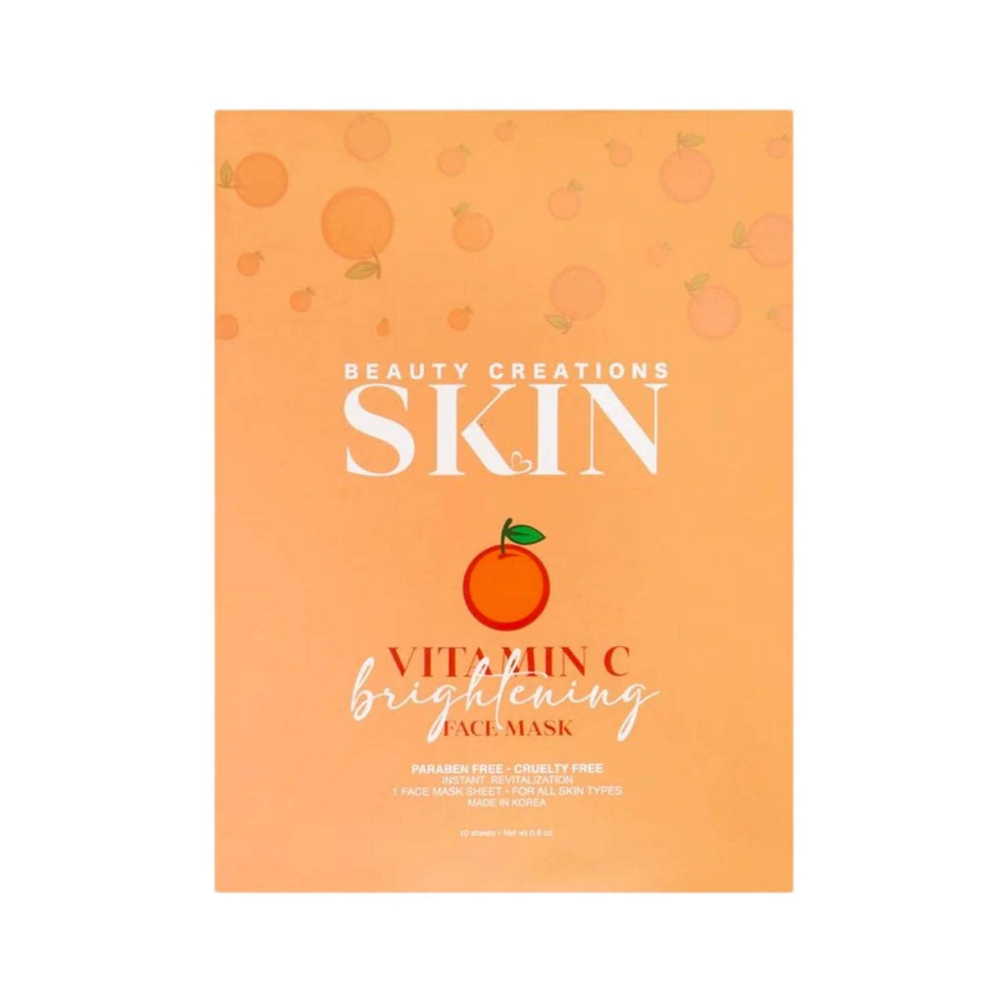Mascarilla Facial SKIN FACE MASK BEAUTY CREATIONS