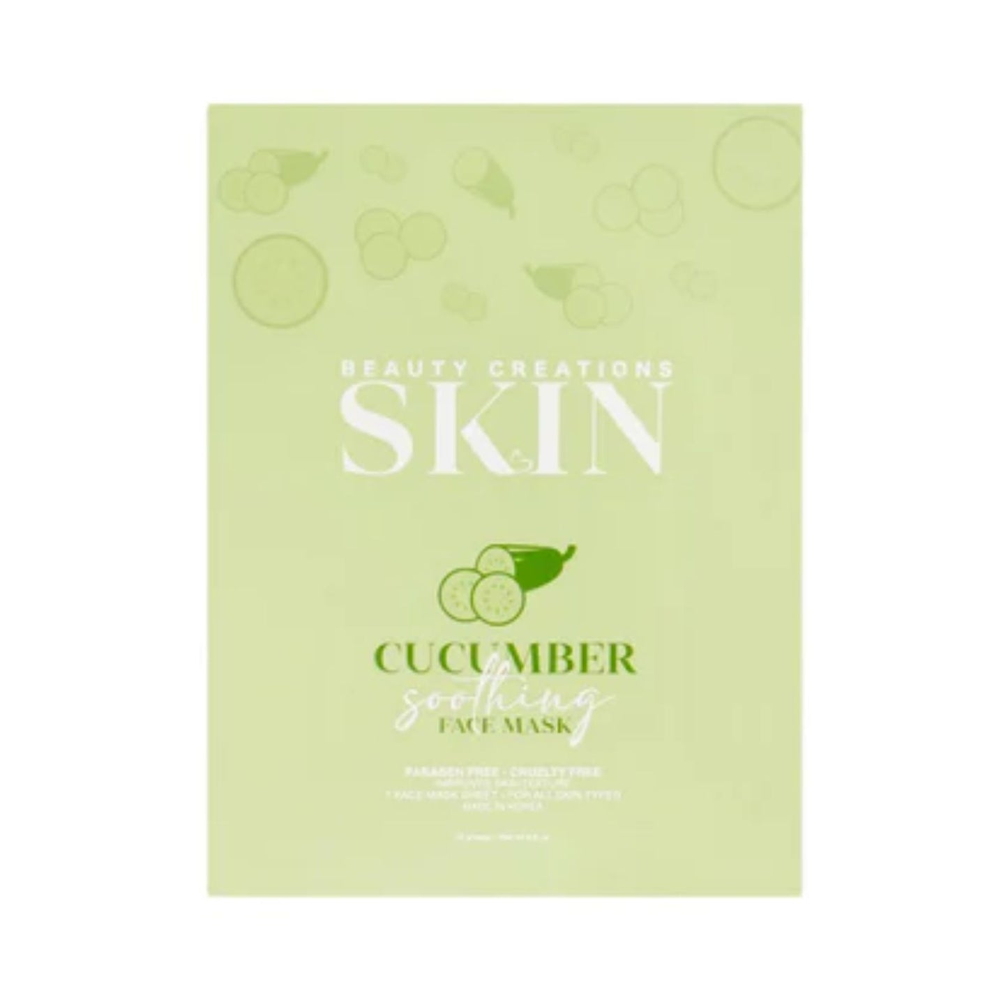 Mascarilla Facial SKIN FACE MASK BEAUTY CREATIONS