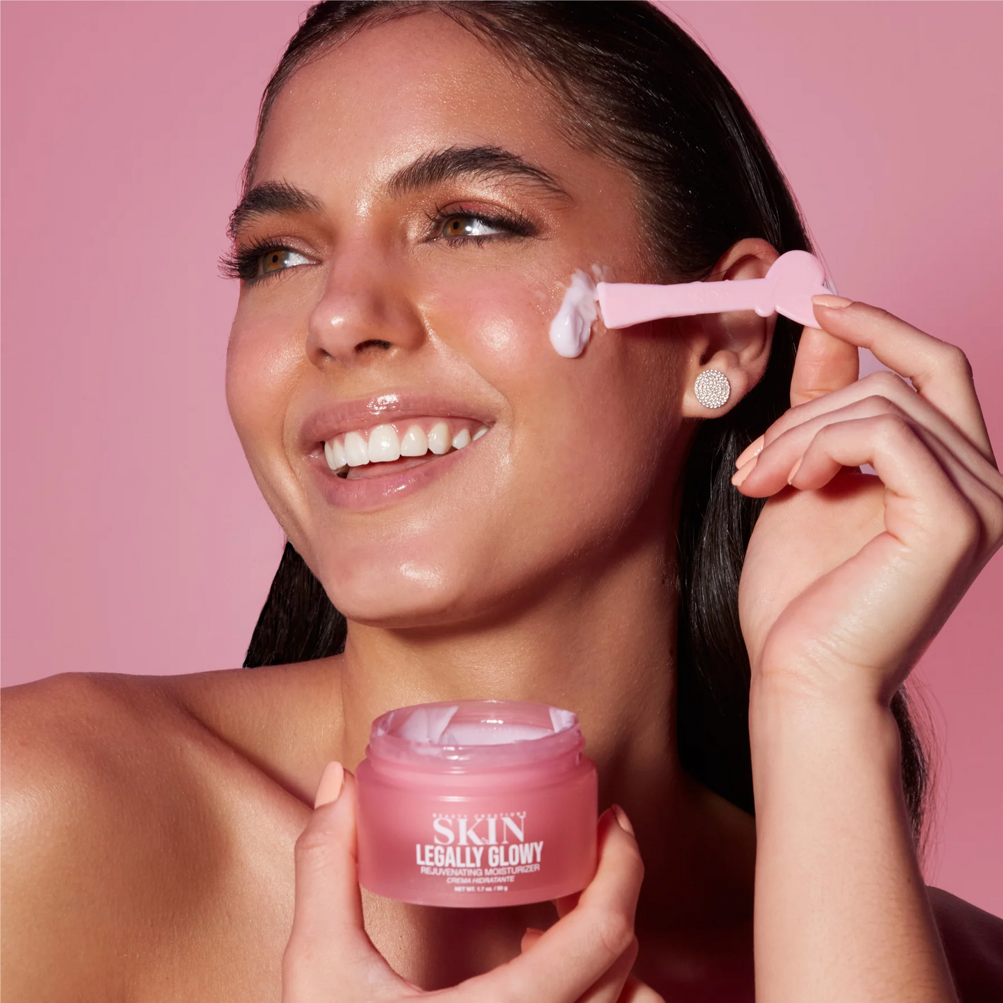 Crema Hidratante SKIN LEGALLY GLOWY BEAUTY CREATIONS