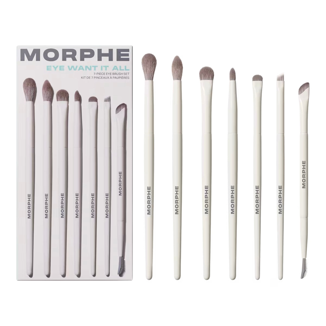 Set de Brochas Eye Want It All 7-Piece Eye Brush Set MORPHE