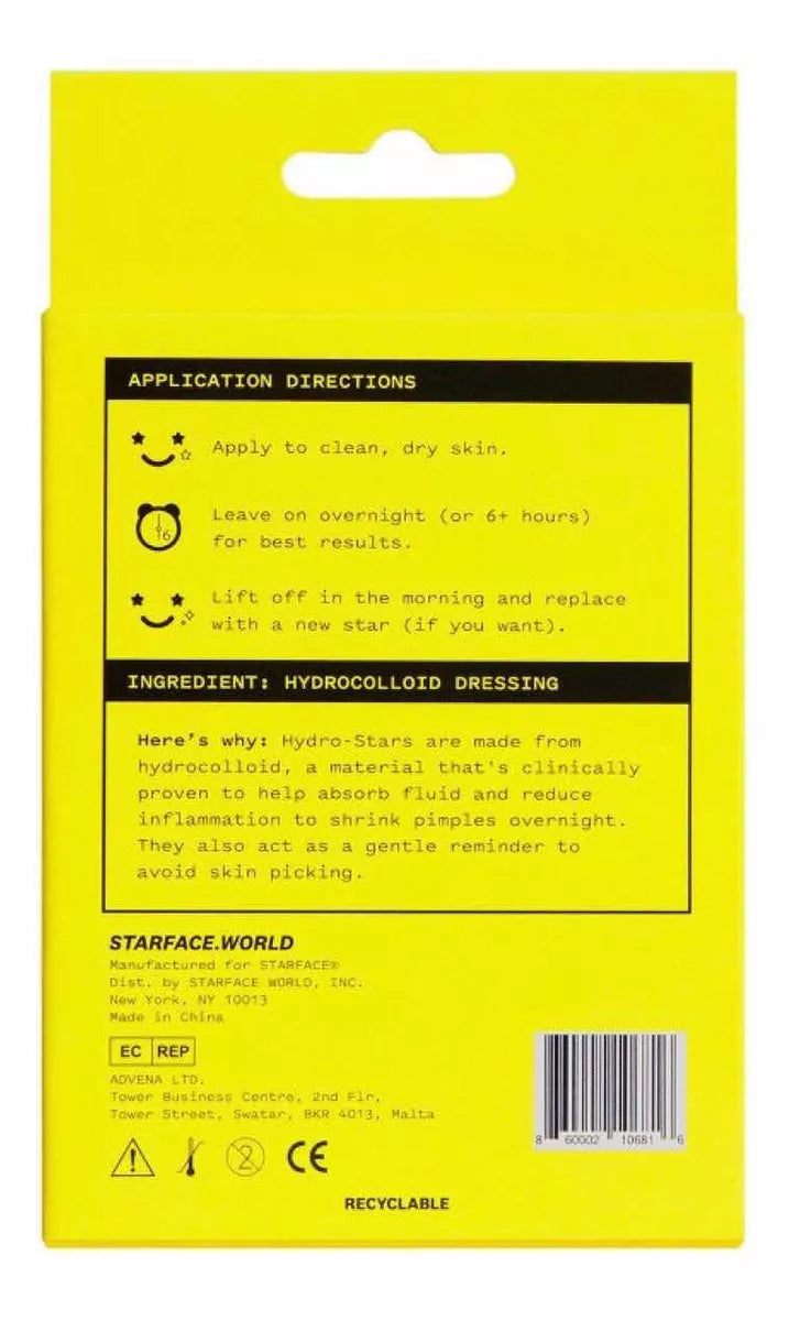 Parches Hydro-Star Pimple Patches STARFACE