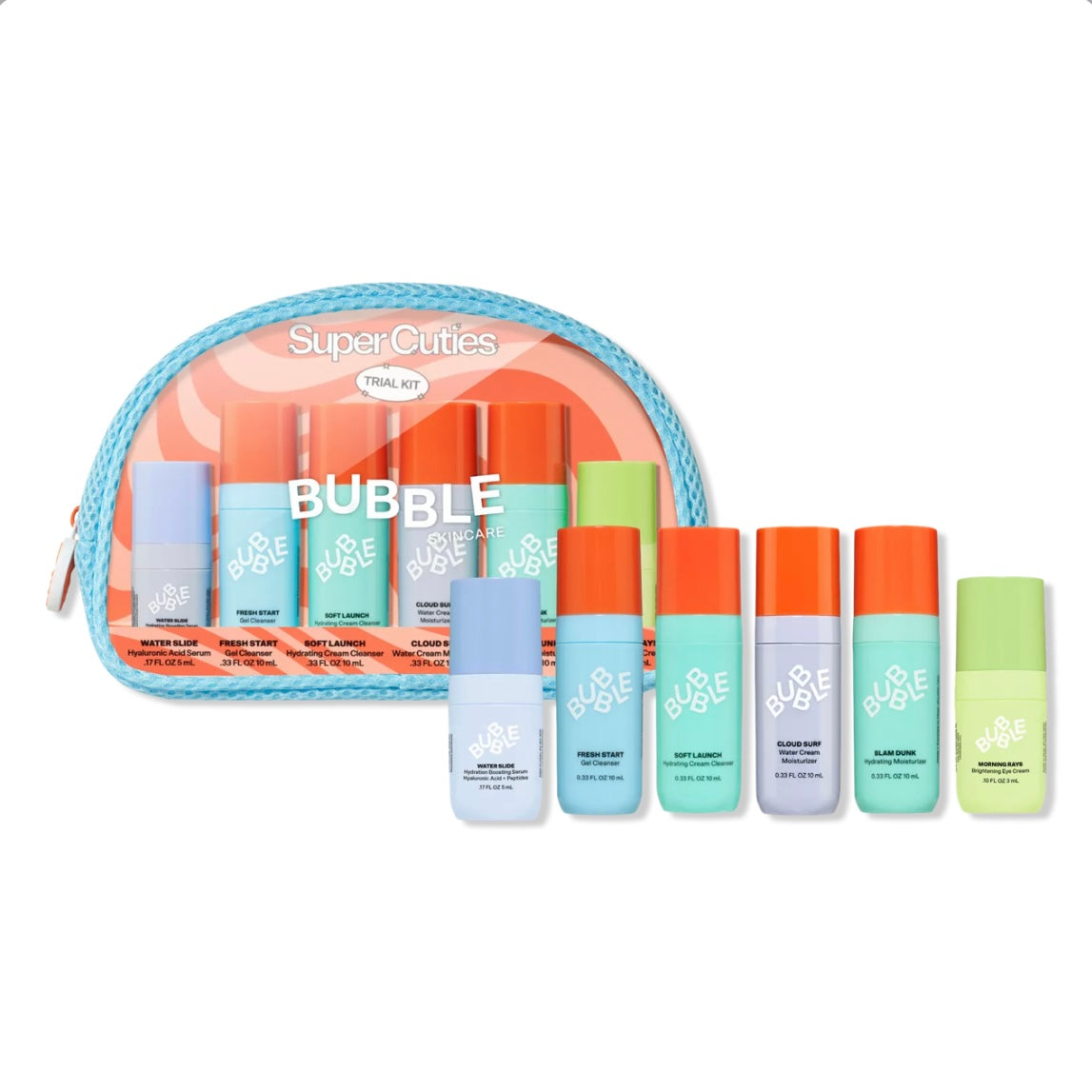 Super Cuties Trial Kit BUBBLE SKIN