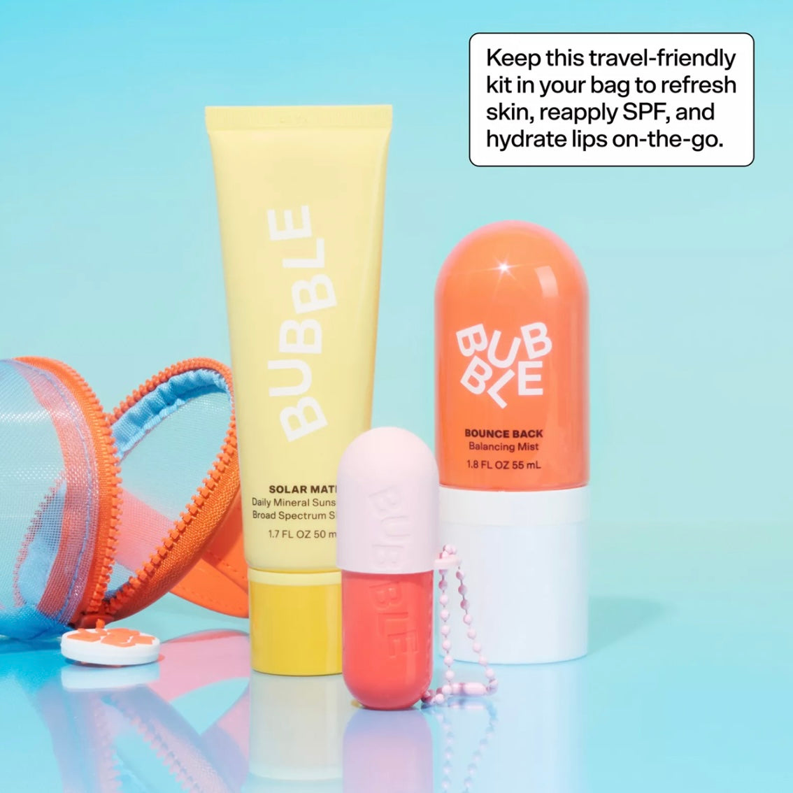 Going Places On-the-Go Essentials Kit BUBBLE SKIN
