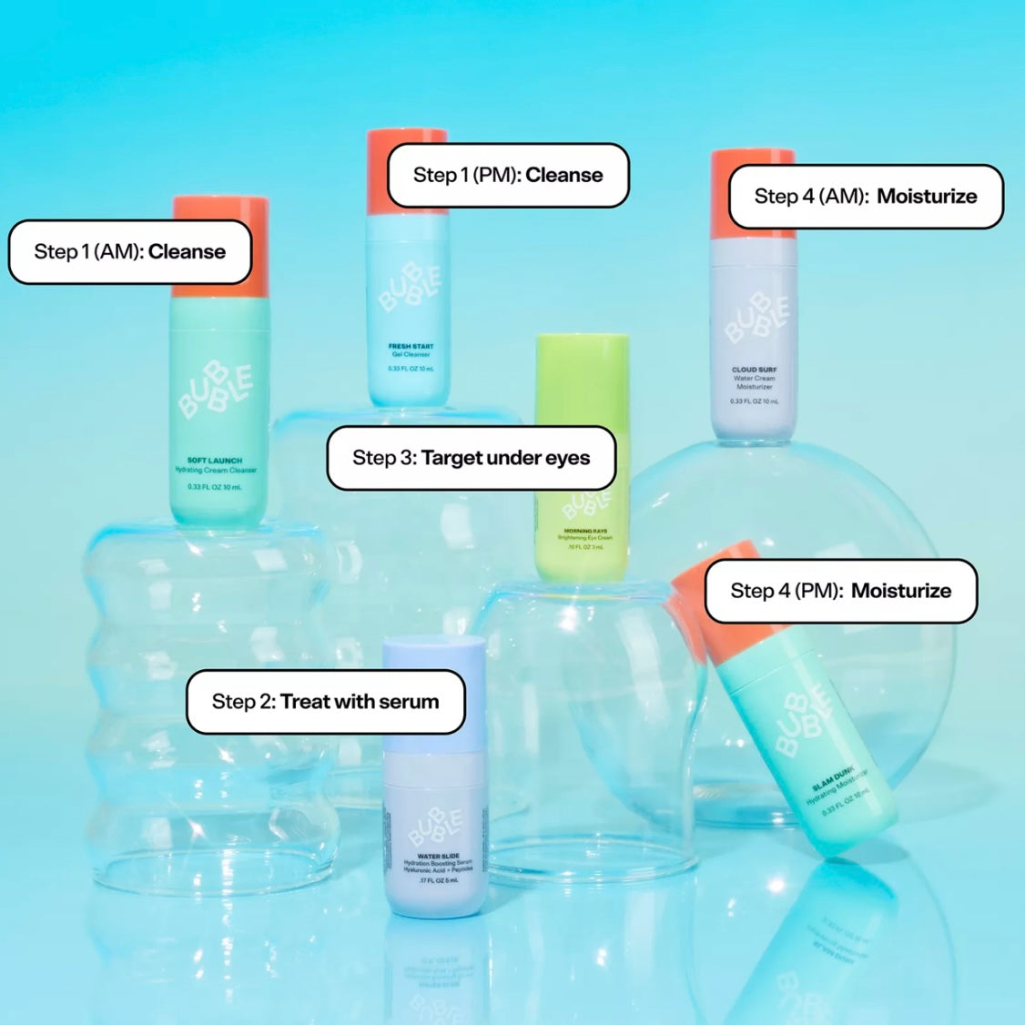 Super Cuties Trial Kit BUBBLE SKIN