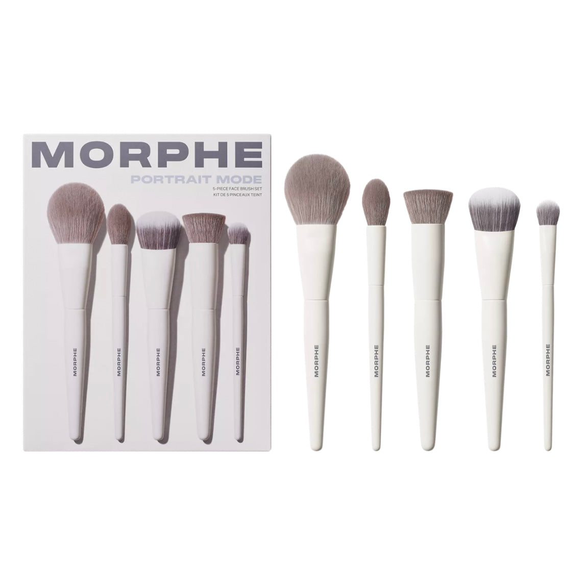 Portrait Mode 5-Piece Face Brush Set MORPHE
