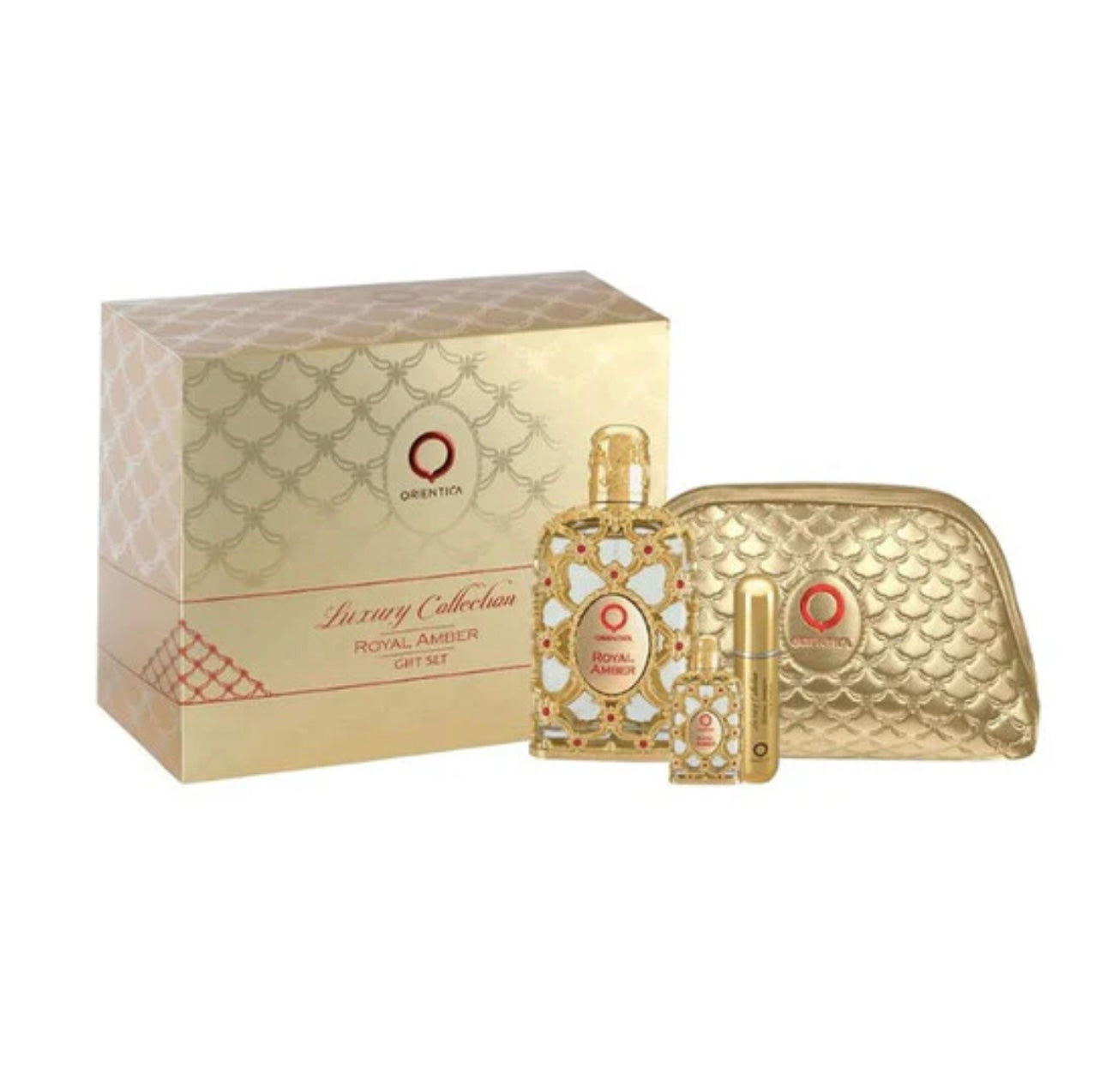 Set Gift Perfume Unisex Orientica Royal Amber