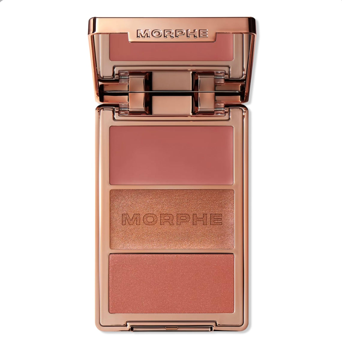 Blush Cheek Thrills Multi-Finish Face Trio MORPHE