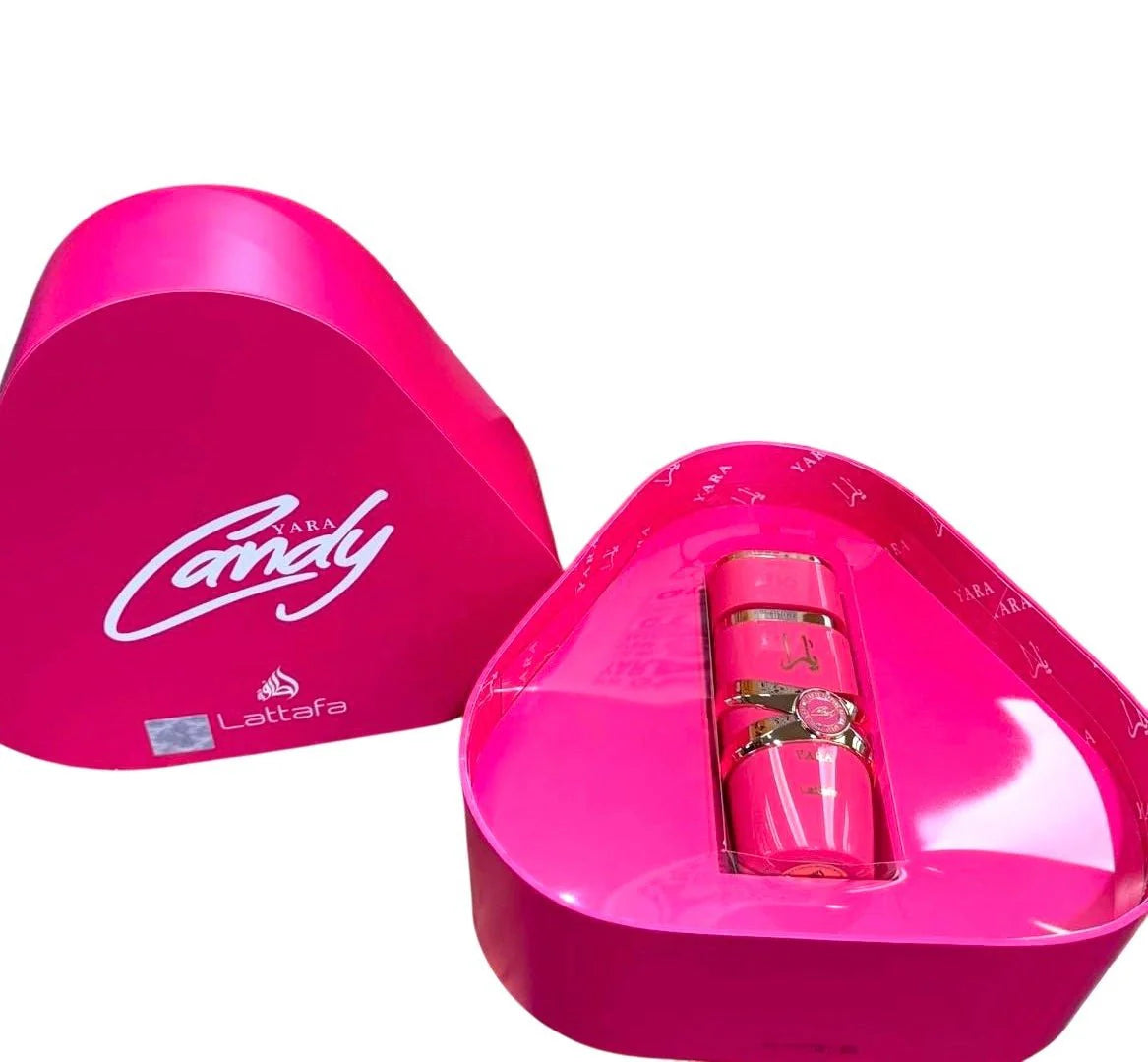 CANDY Gift Set Perfume Mujer Yara LATTAFA