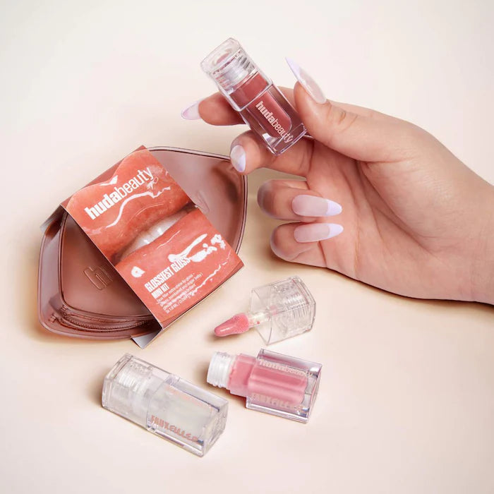 Mini Glossiest Lip Gloss Set HUDABEAUTY