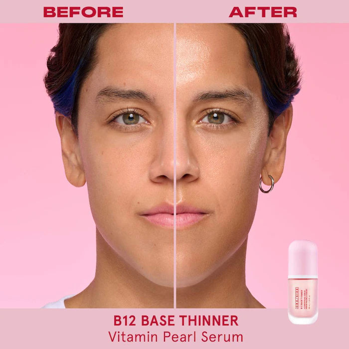 B12 Base Thinner Luminous Vitamin Pearl Boosting Serum ONE SIZE