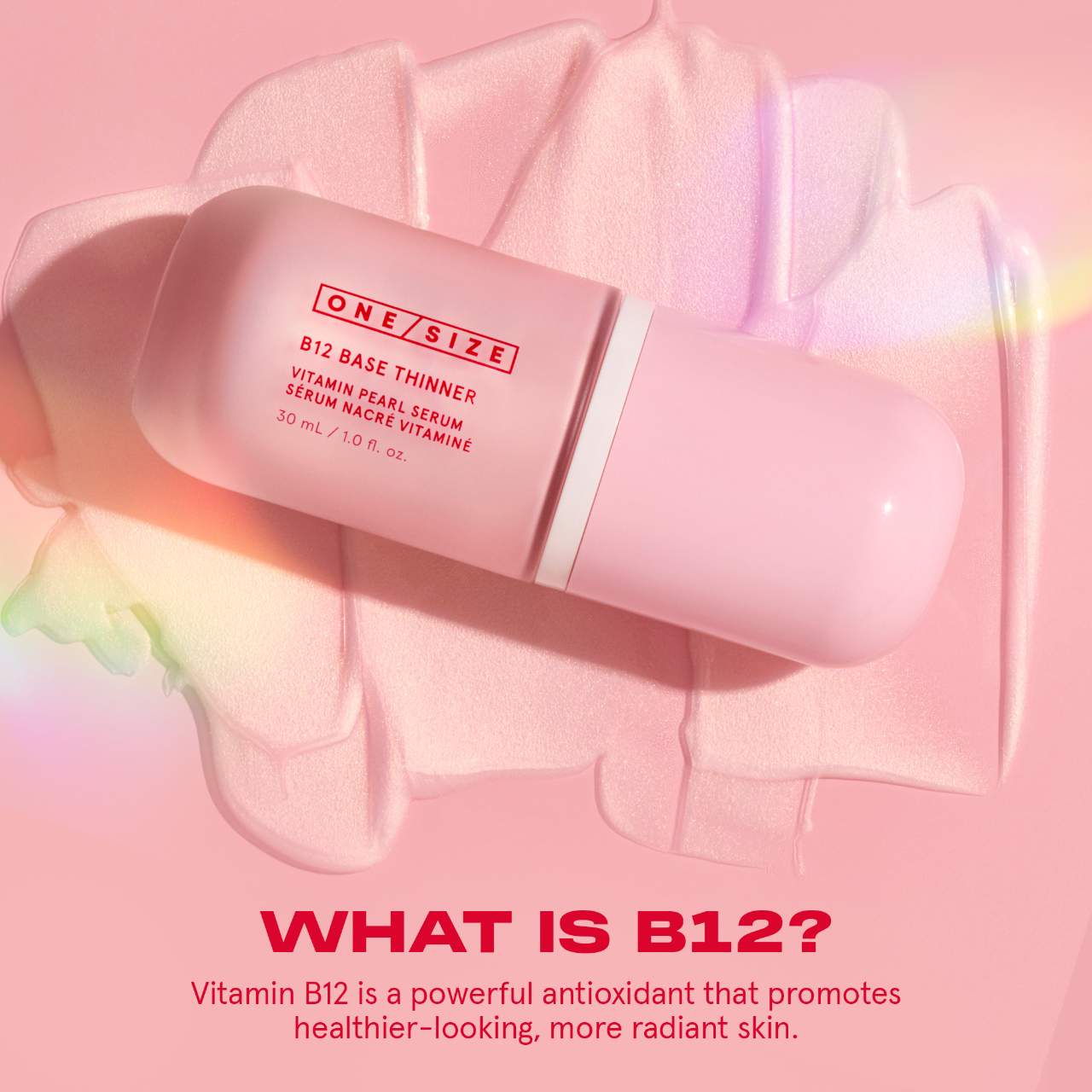 B12 Base Thinner Luminous Vitamin Pearl Boosting Serum ONE SIZE