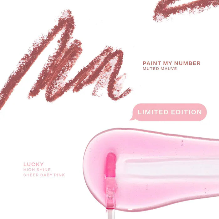 Set de delineador y brillo labial Line + Shine TOWER 28 BEAUTY