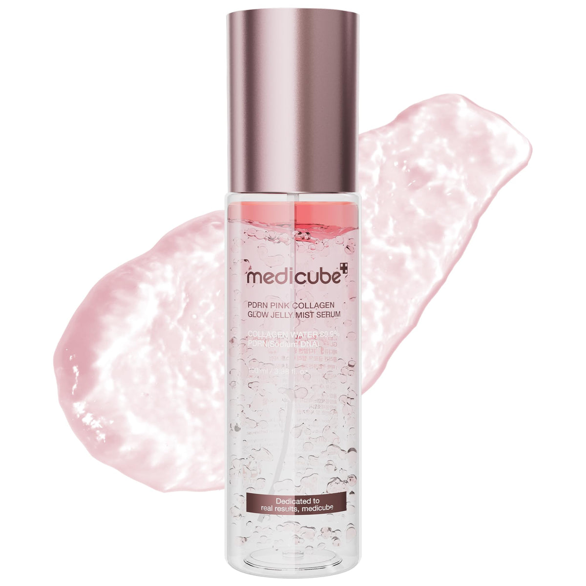 Serum en Bruma PDRN PINK COLLAGEN GLOW JELLY MIST SERUM MEDICUBE