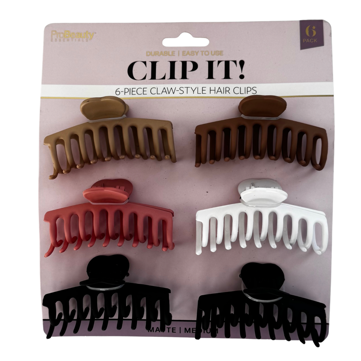 Accesorio SET PINZA PARA CABELLO LUXY BEAUTY