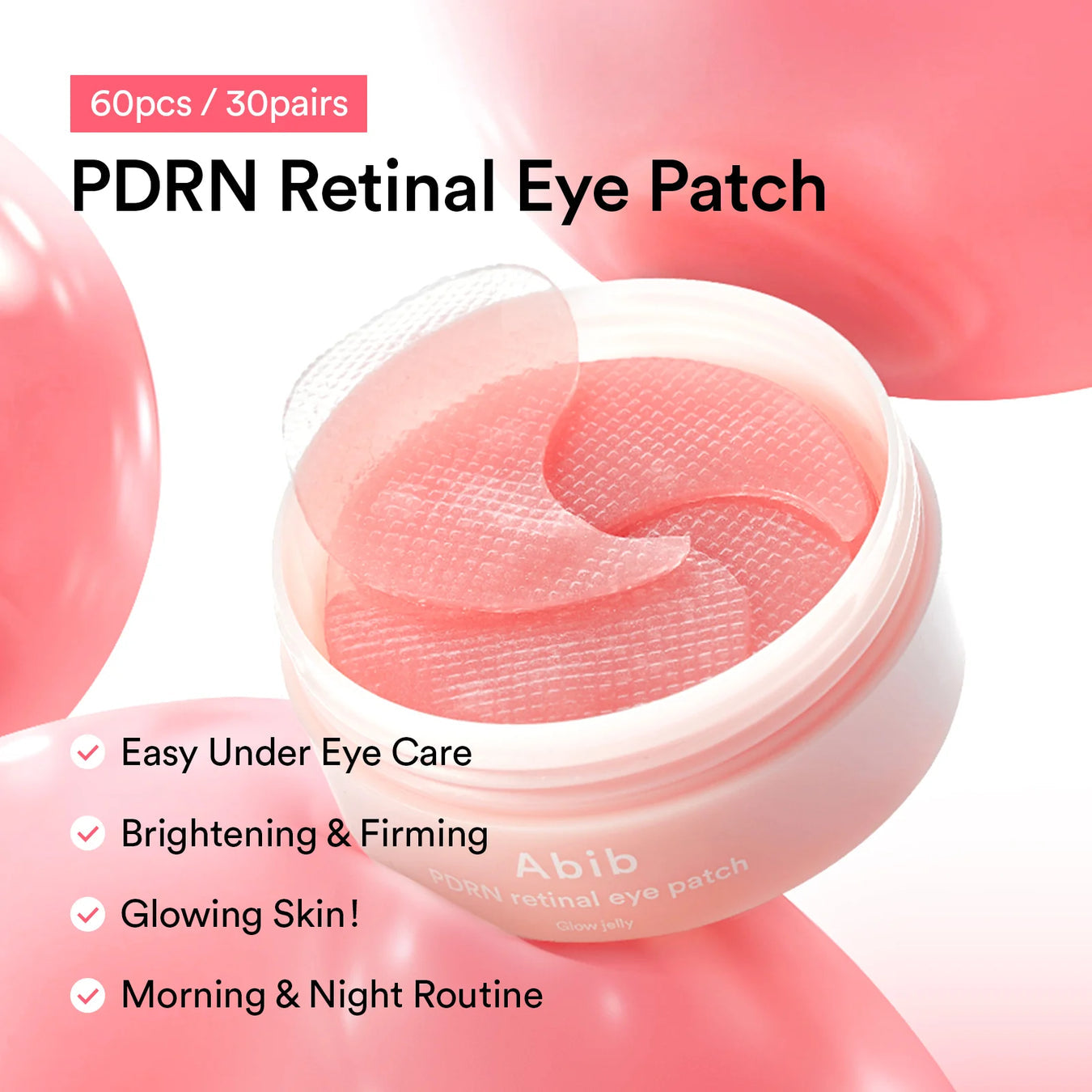 PDRN retinal eye patch ABIB