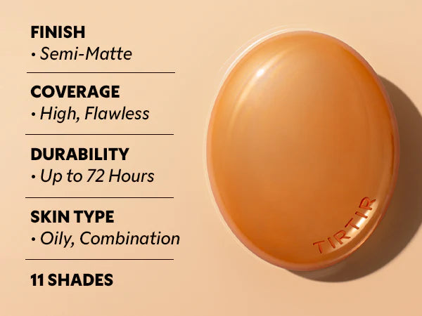 Base en Cushion SEMI MATTE MASK FIT RED CUSHION TIRTIR