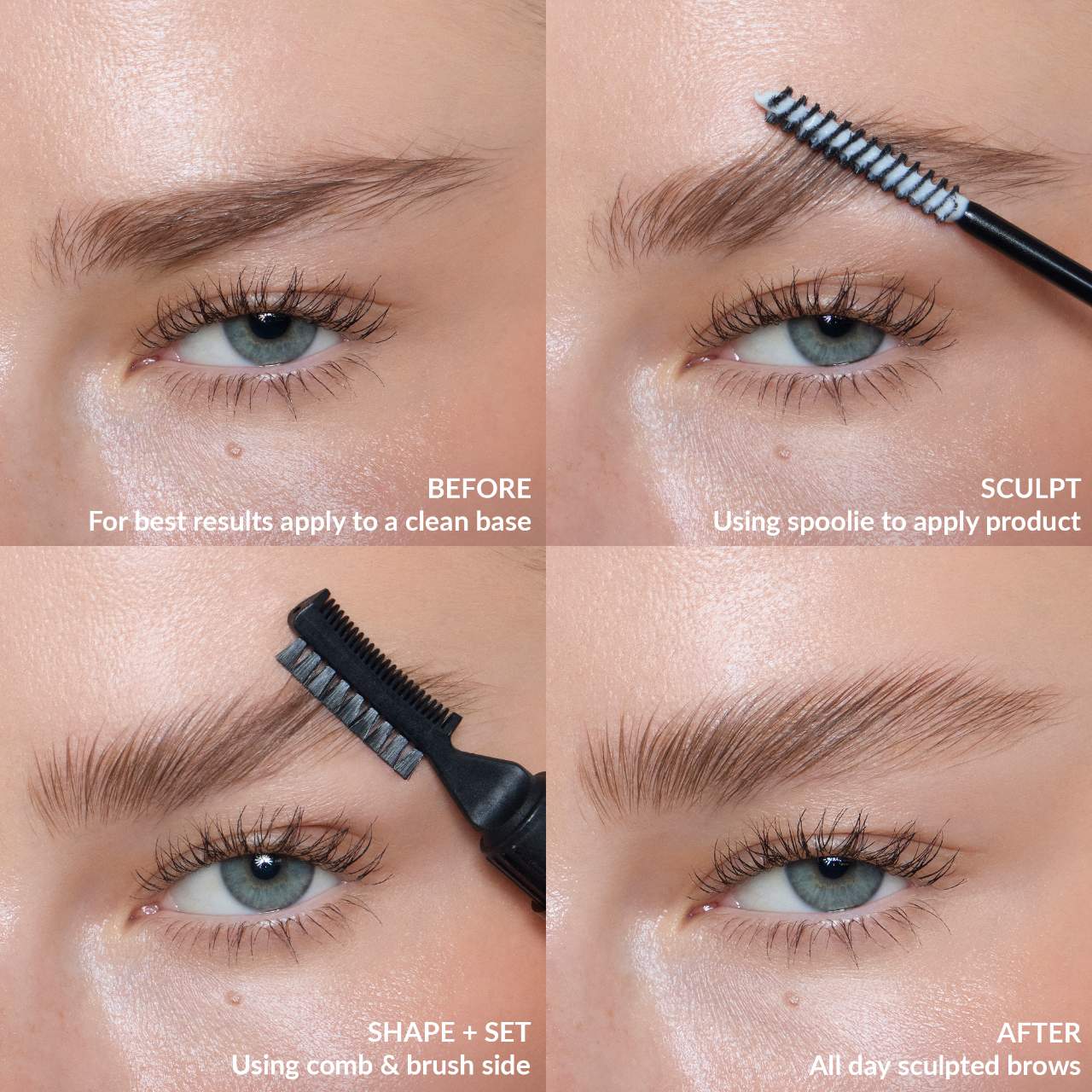 Brow Sculpt Shape and Hold Gel with Lamination Effect REFY
