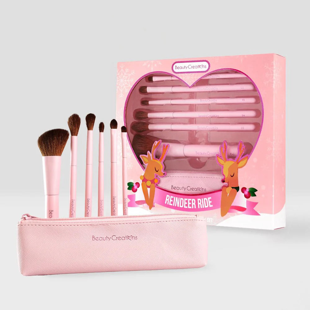 Set de Brochas REINDEER RIDE 6 PC BEAUTY CREATIONS