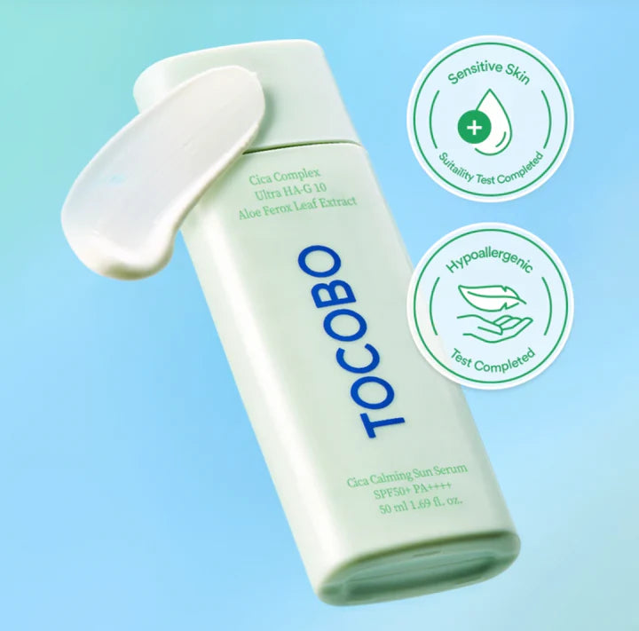 Serum Cica Calming Sun SPF50+ PA+++++ TOCOBO