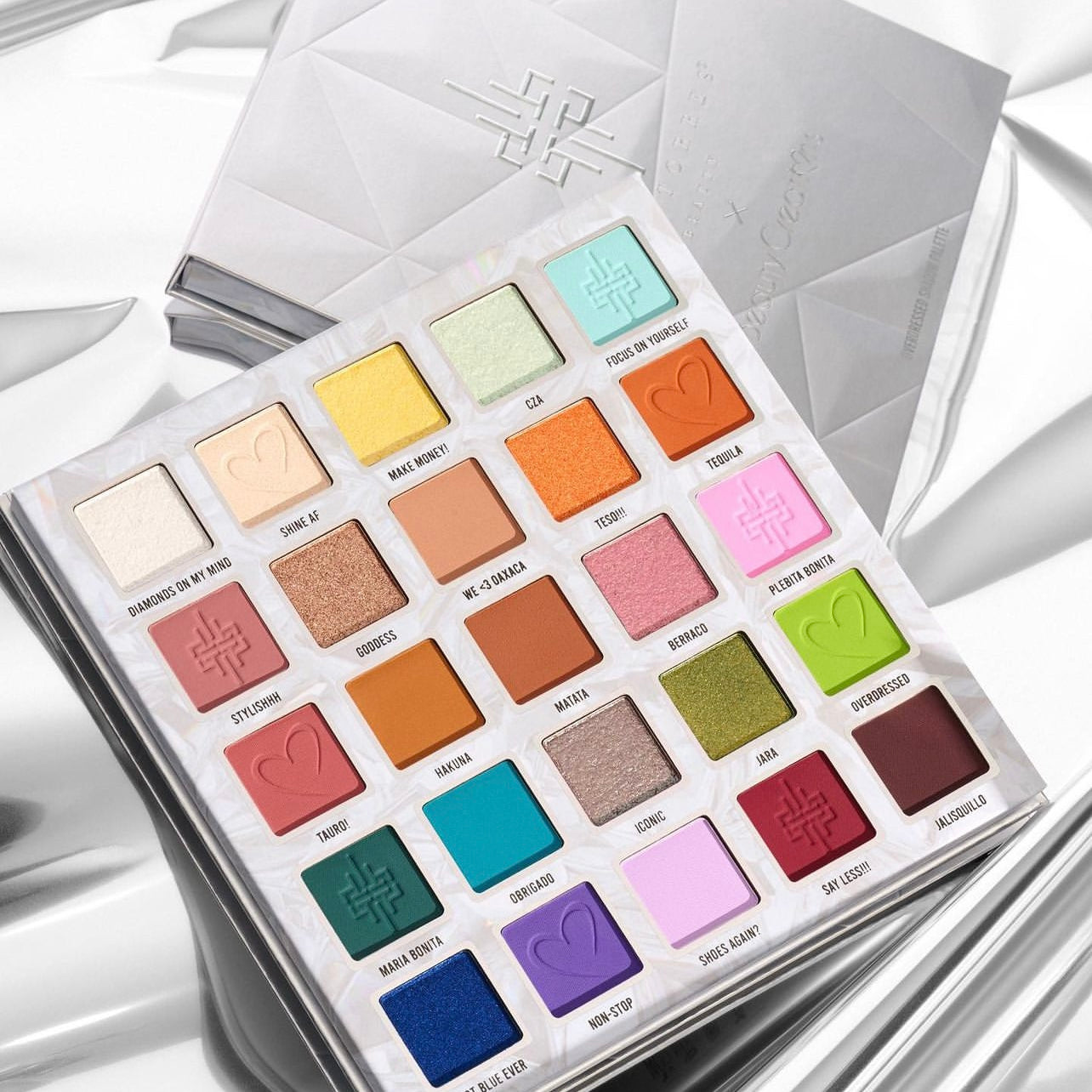 Paleta de Sombras LUIS TORRES OVERDRESSED ARTIST SHADOW PALETTE BEAUTY CREATIONS