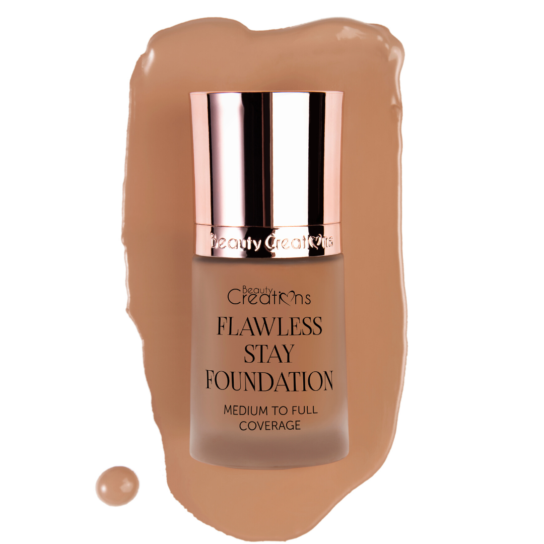 Base de maquillaje FLAWLESS STAY FOUNDATION BEAUTY CREATIONS