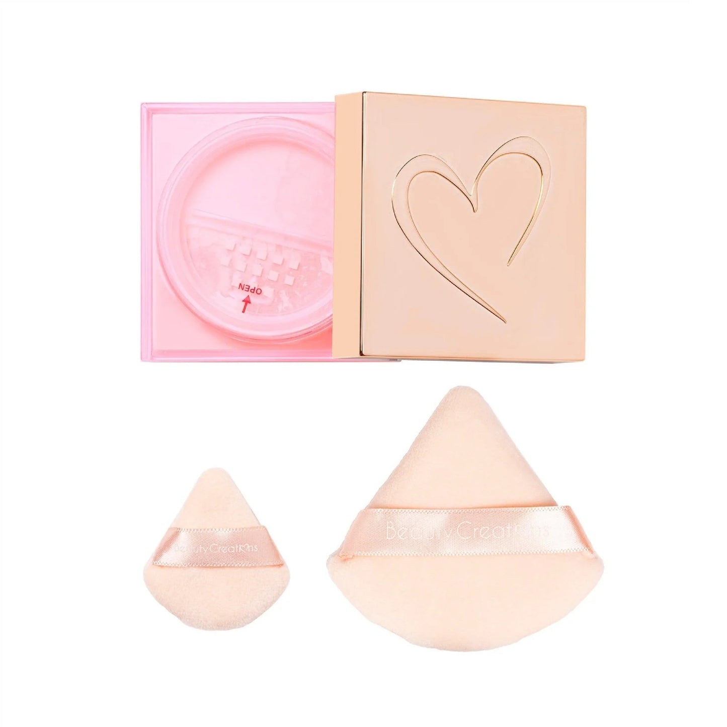 Set BYE FILTER SETTING POWDER + PUFF SET BEAUTY CREATIONS
