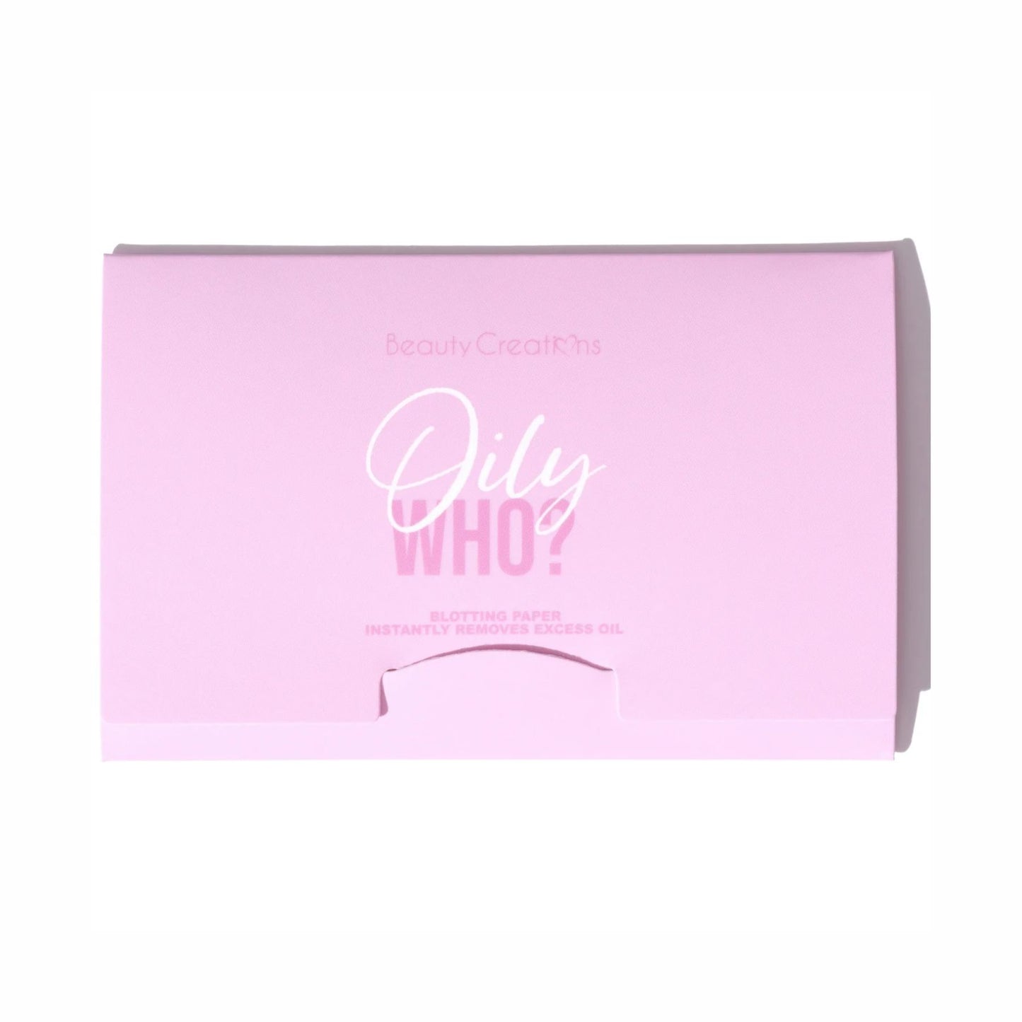 Papel Matificante OILY WHO? BEAUTY CREATIONS