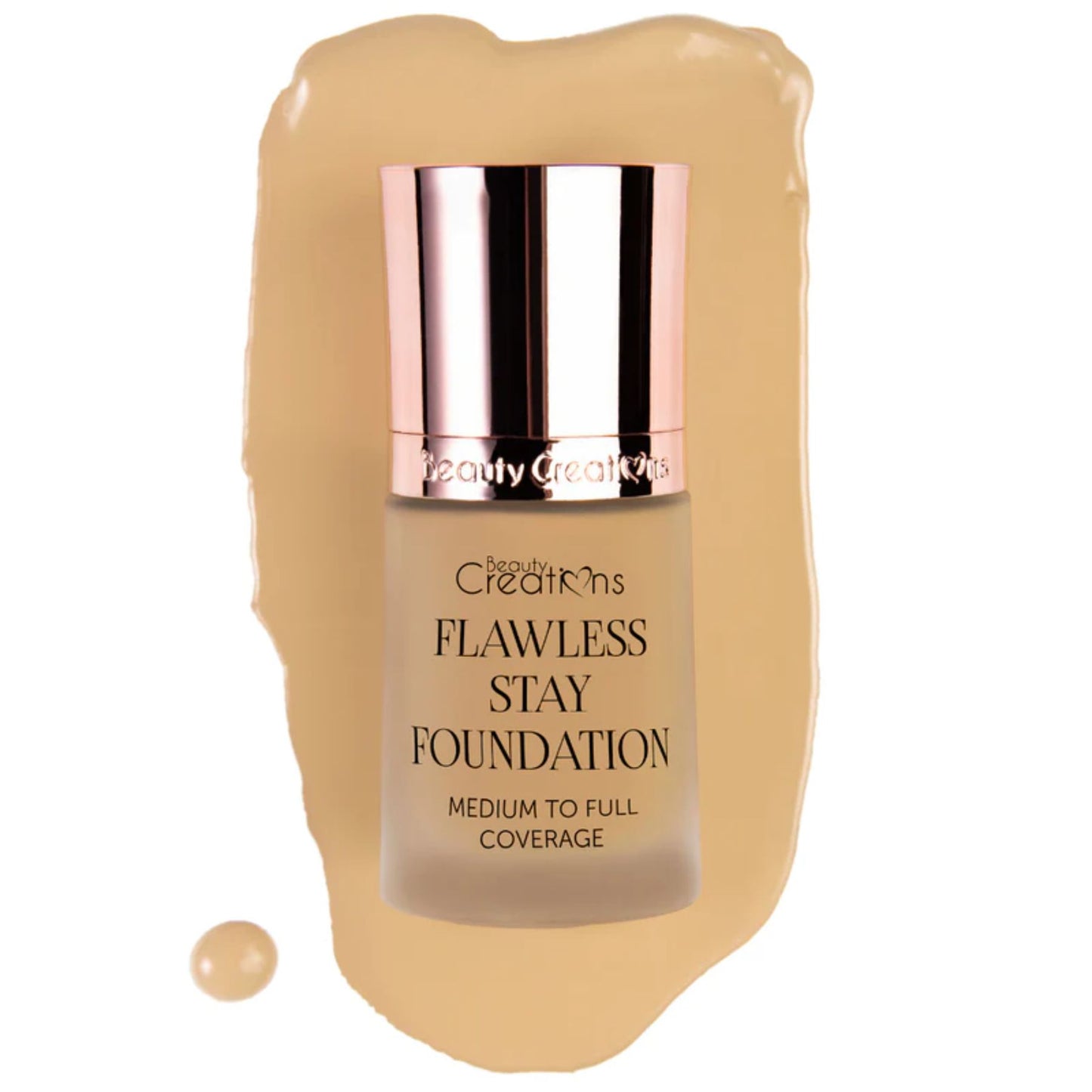 Base de maquillaje FLAWLESS STAY FOUNDATION BEAUTY CREATIONS