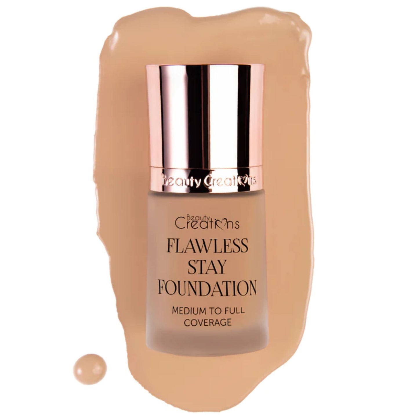 Base de maquillaje FLAWLESS STAY FOUNDATION BEAUTY CREATIONS