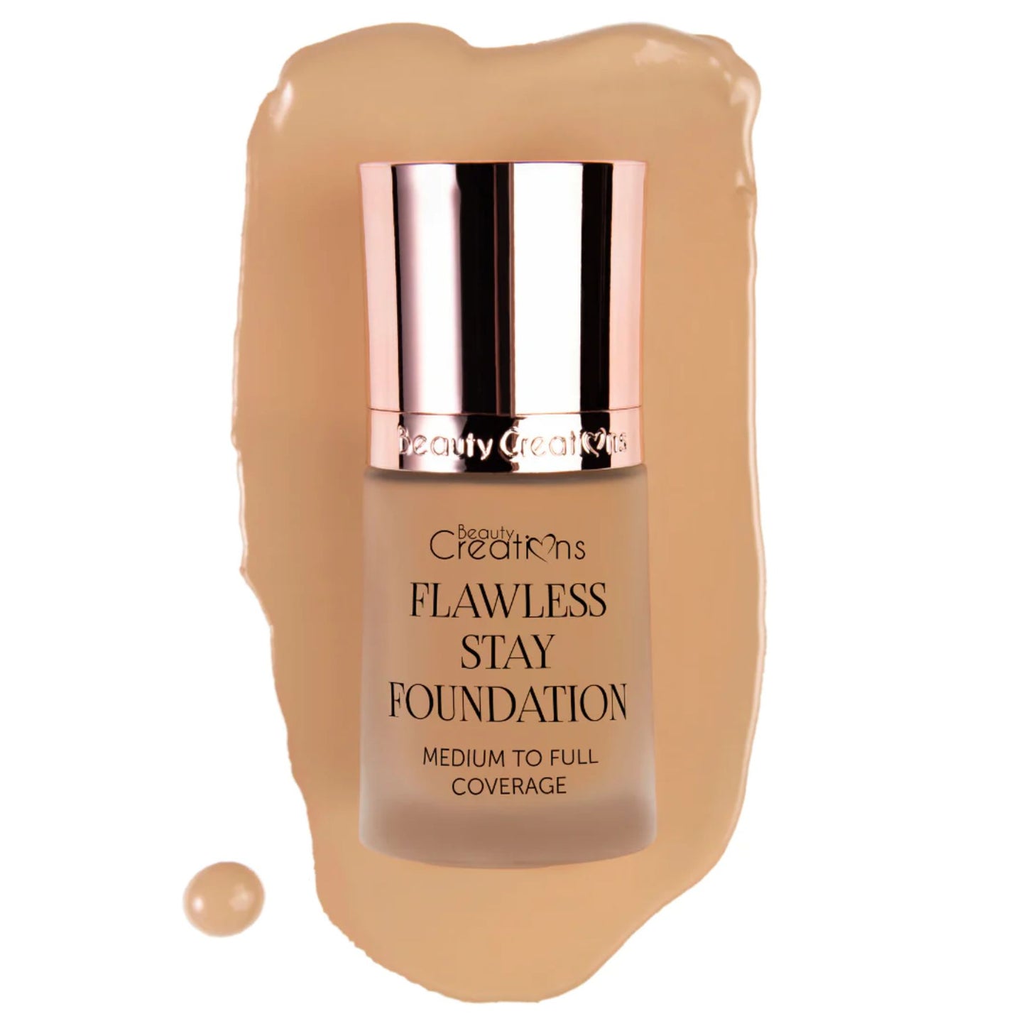 Base de maquillaje FLAWLESS STAY FOUNDATION BEAUTY CREATIONS