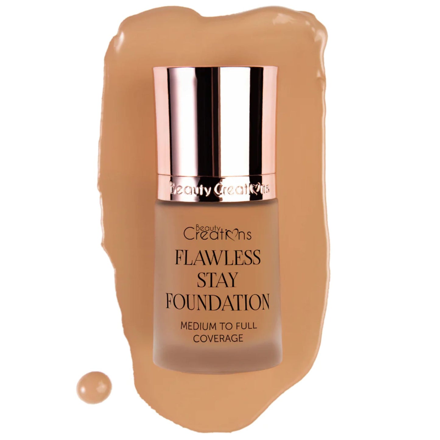 Base de maquillaje FLAWLESS STAY FOUNDATION BEAUTY CREATIONS