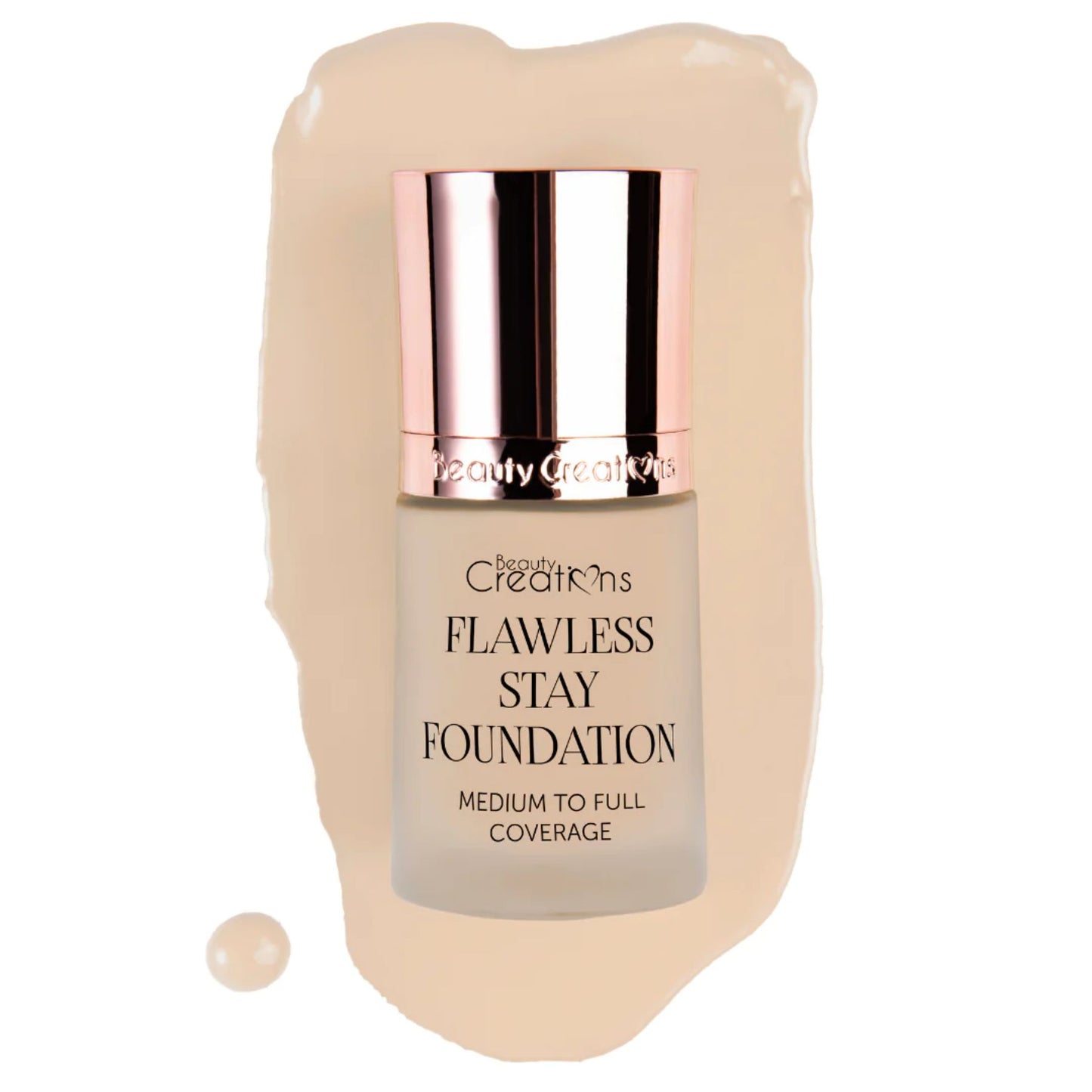 Base de maquillaje FLAWLESS STAY FOUNDATION BEAUTY CREATIONS