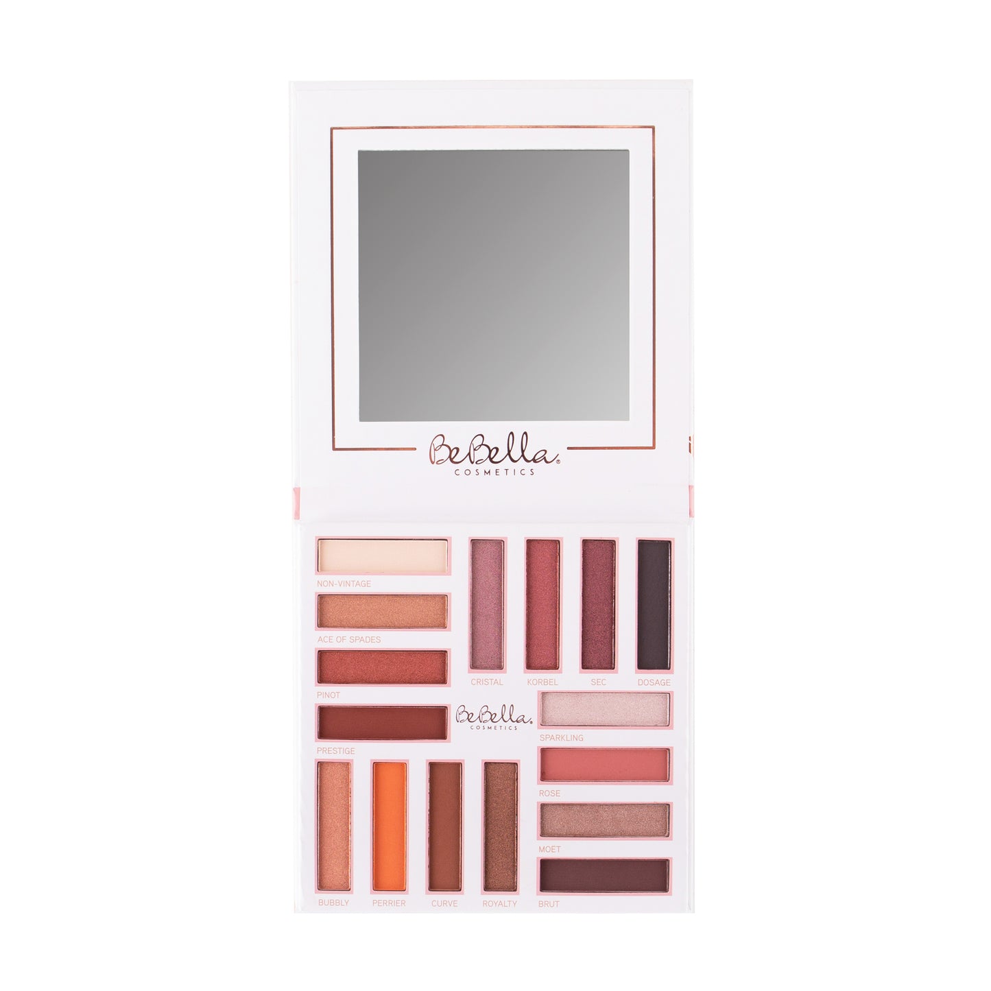 Paleta de Sombras CHAMPAGNE KISSES II BEBELLA