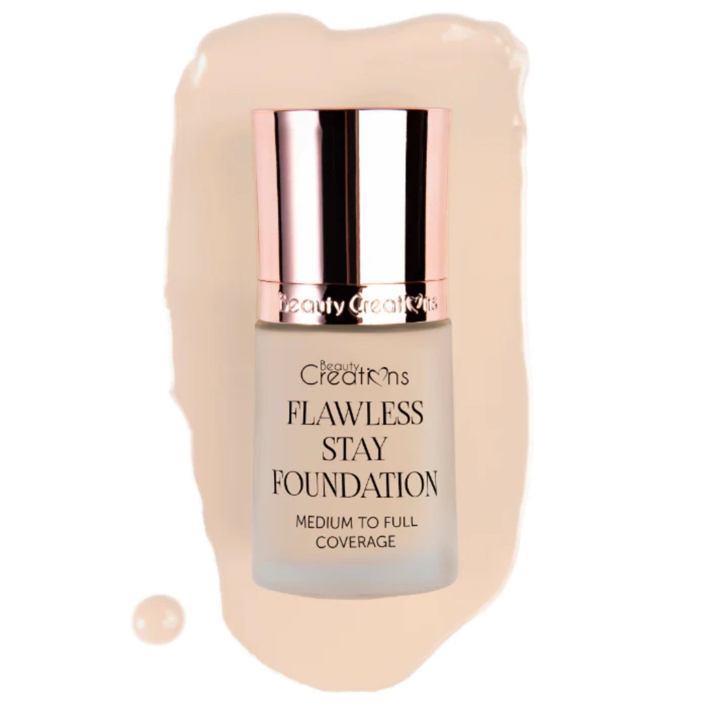 Base de maquillaje FLAWLESS STAY FOUNDATION BEAUTY CREATIONS