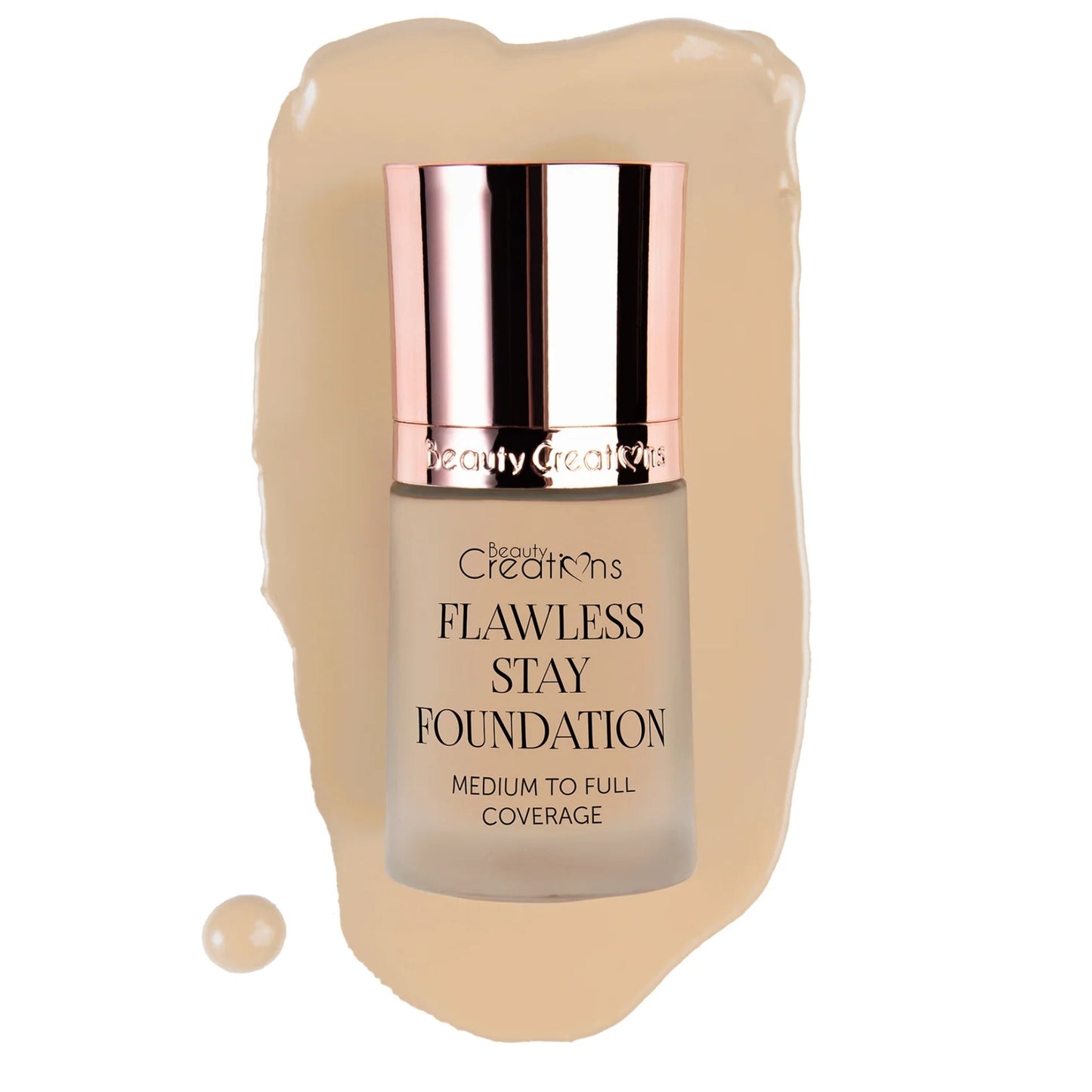 Base de maquillaje FLAWLESS STAY FOUNDATION BEAUTY CREATIONS