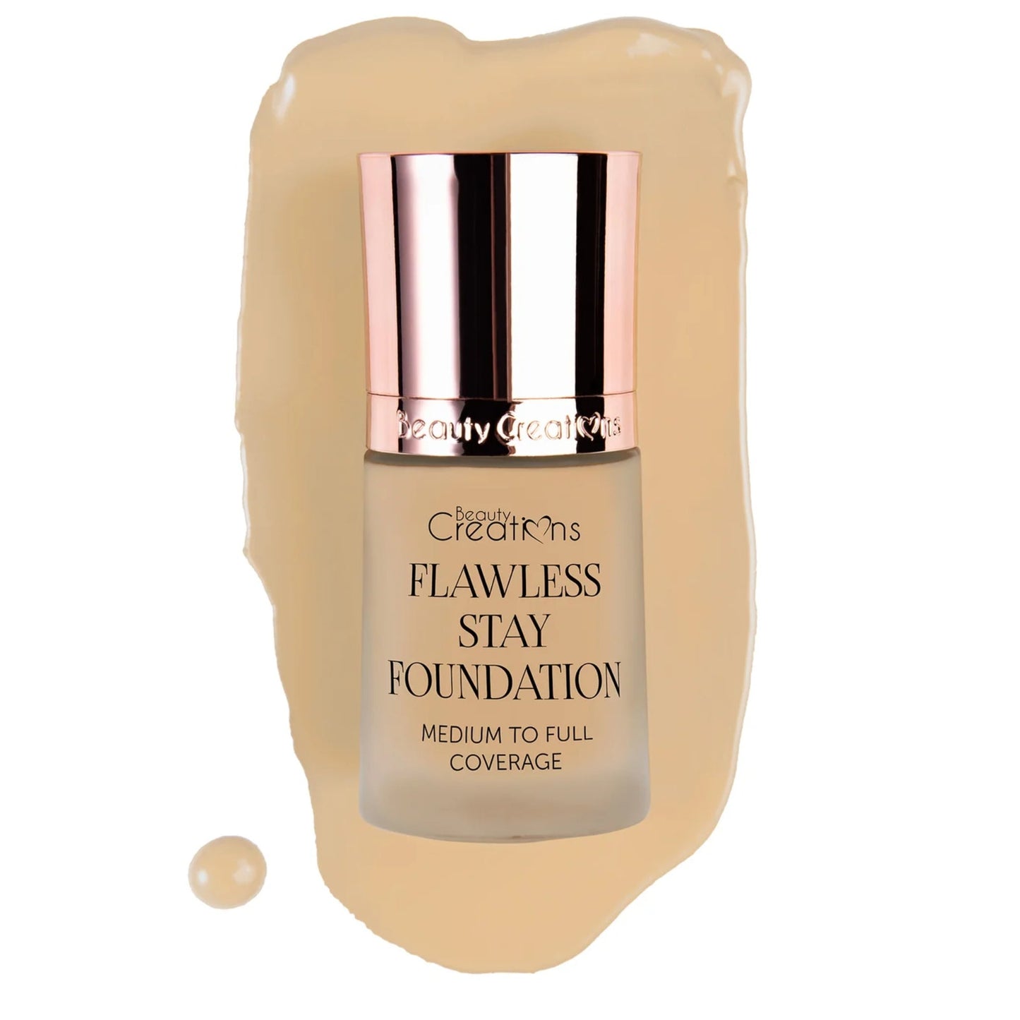 Base de maquillaje FLAWLESS STAY FOUNDATION BEAUTY CREATIONS