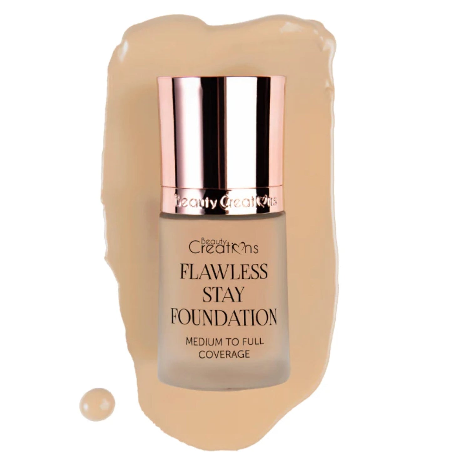 Base de maquillaje FLAWLESS STAY FOUNDATION BEAUTY CREATIONS