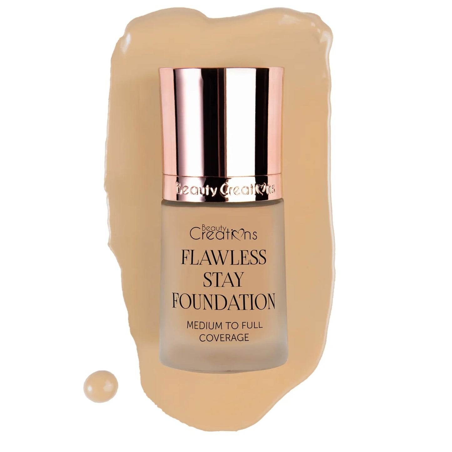 Base de maquillaje FLAWLESS STAY FOUNDATION BEAUTY CREATIONS