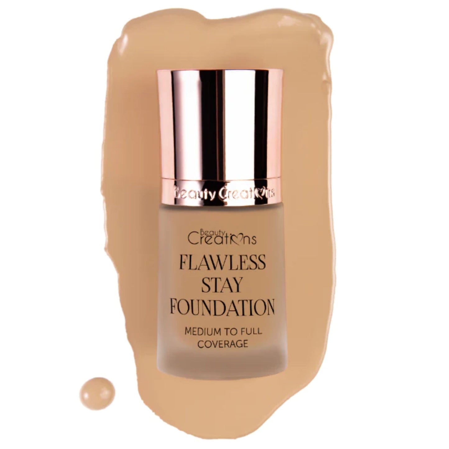 Base de maquillaje FLAWLESS STAY FOUNDATION BEAUTY CREATIONS