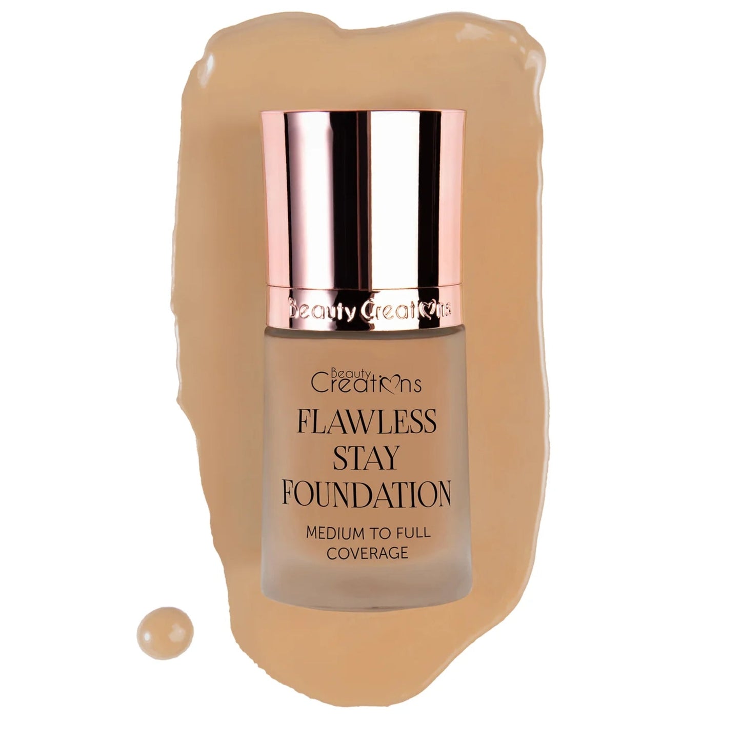 Base de maquillaje FLAWLESS STAY FOUNDATION BEAUTY CREATIONS